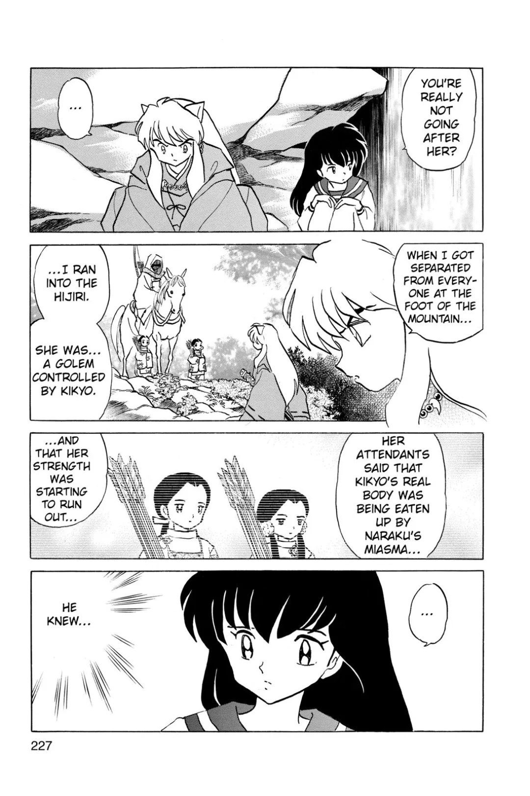 Inuyasha color chapter 310 page 13