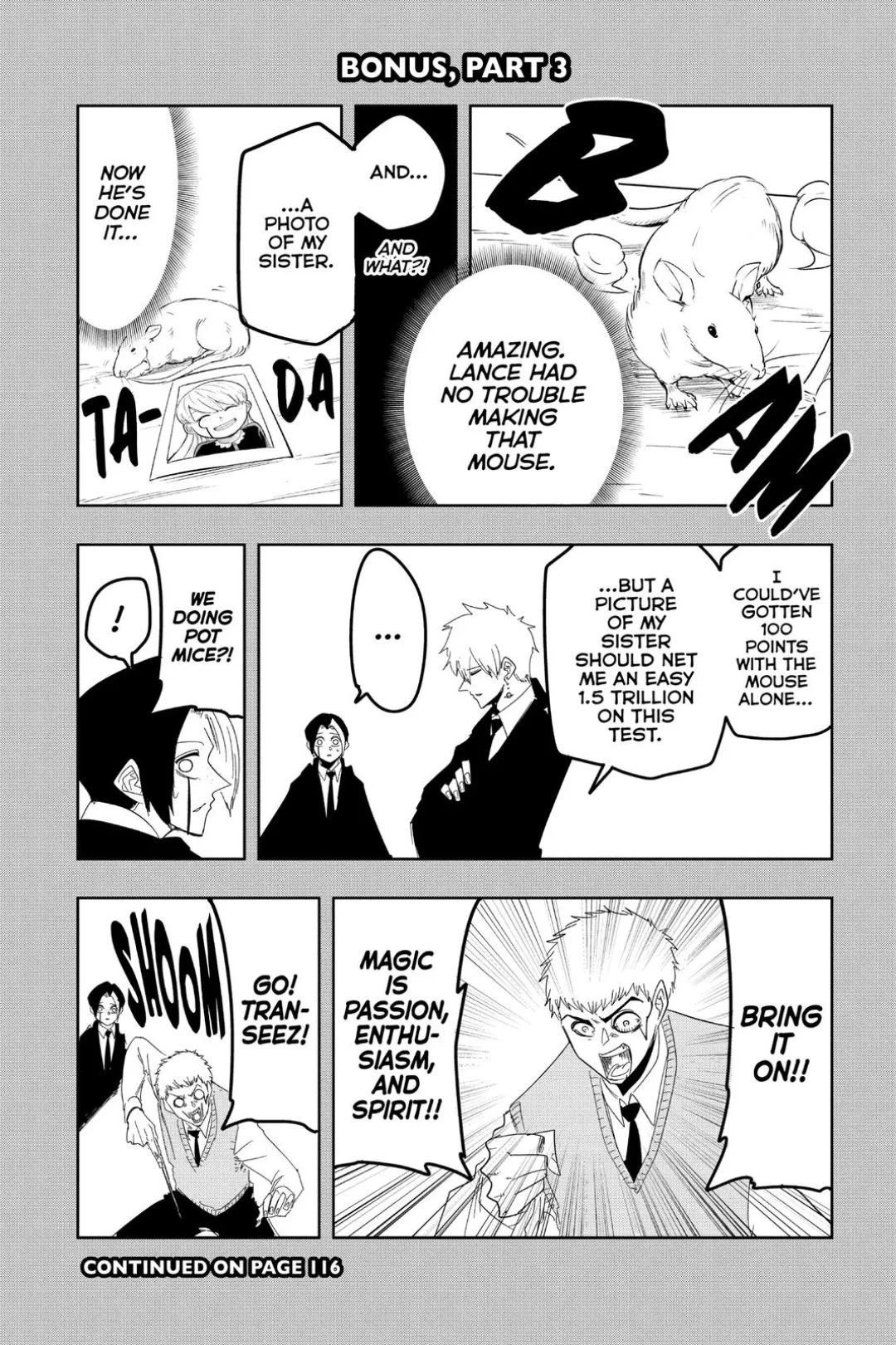Mashle: Magic and Muscles color chapter 21 page 25