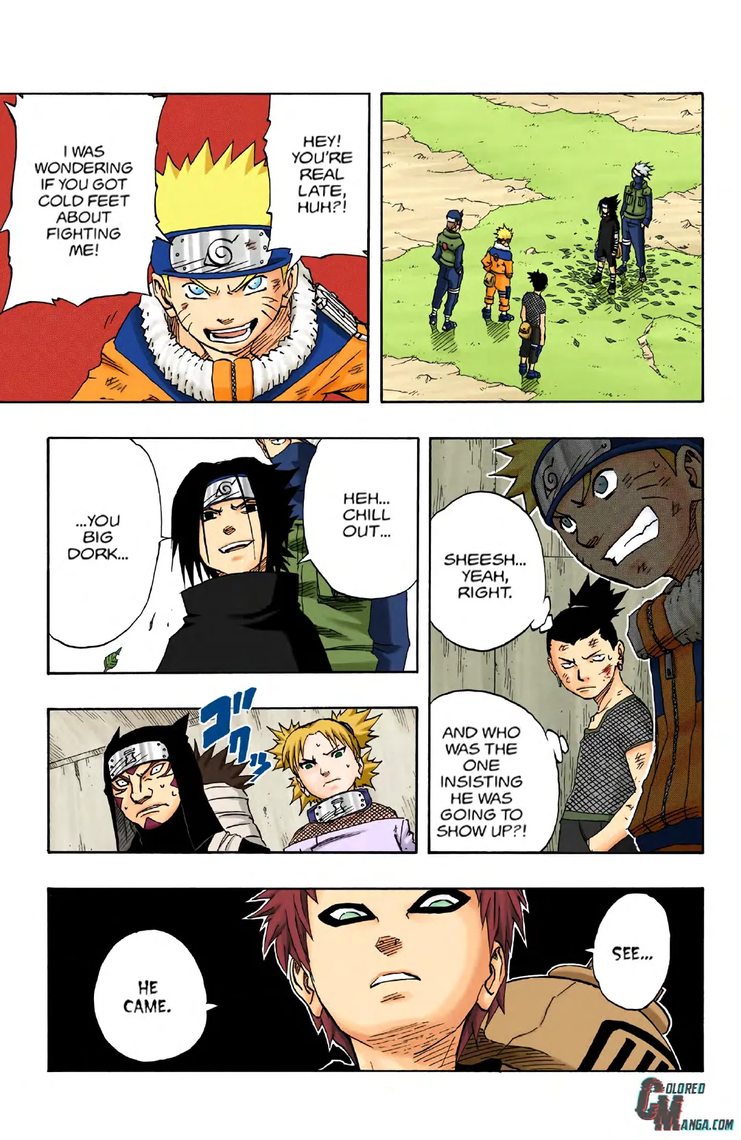 Naruto color volume 13 page 24