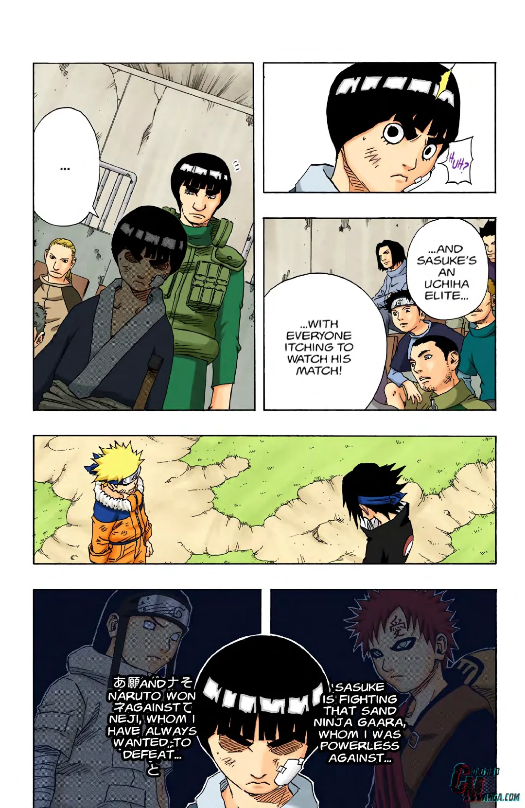 Naruto color volume 13 page 32