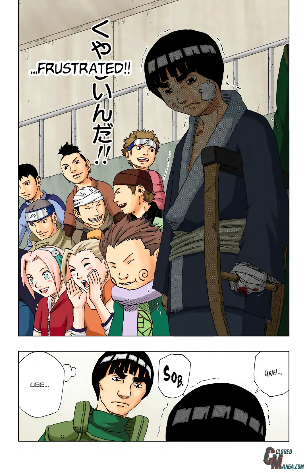 Naruto color volume 13 page 34