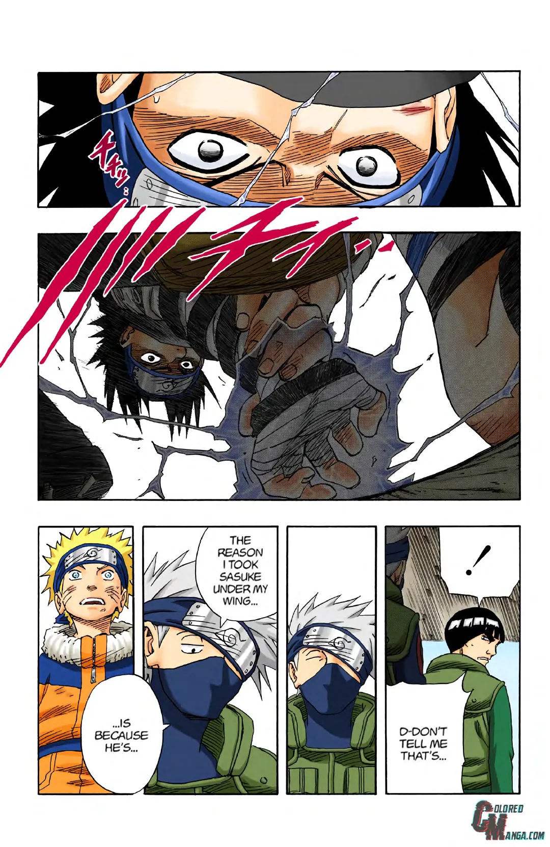 Naruto color volume 13 page 92