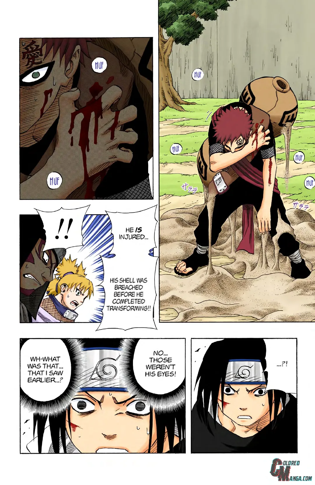 Naruto color volume 13 page 116