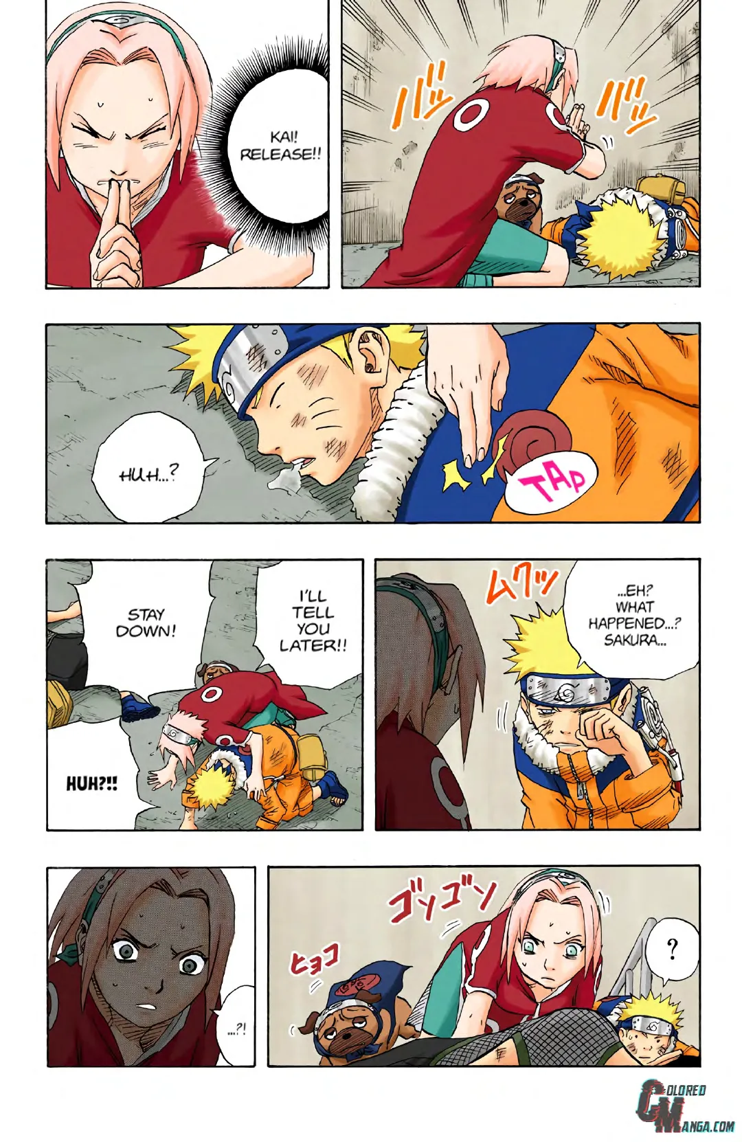 Naruto color volume 13 page 167