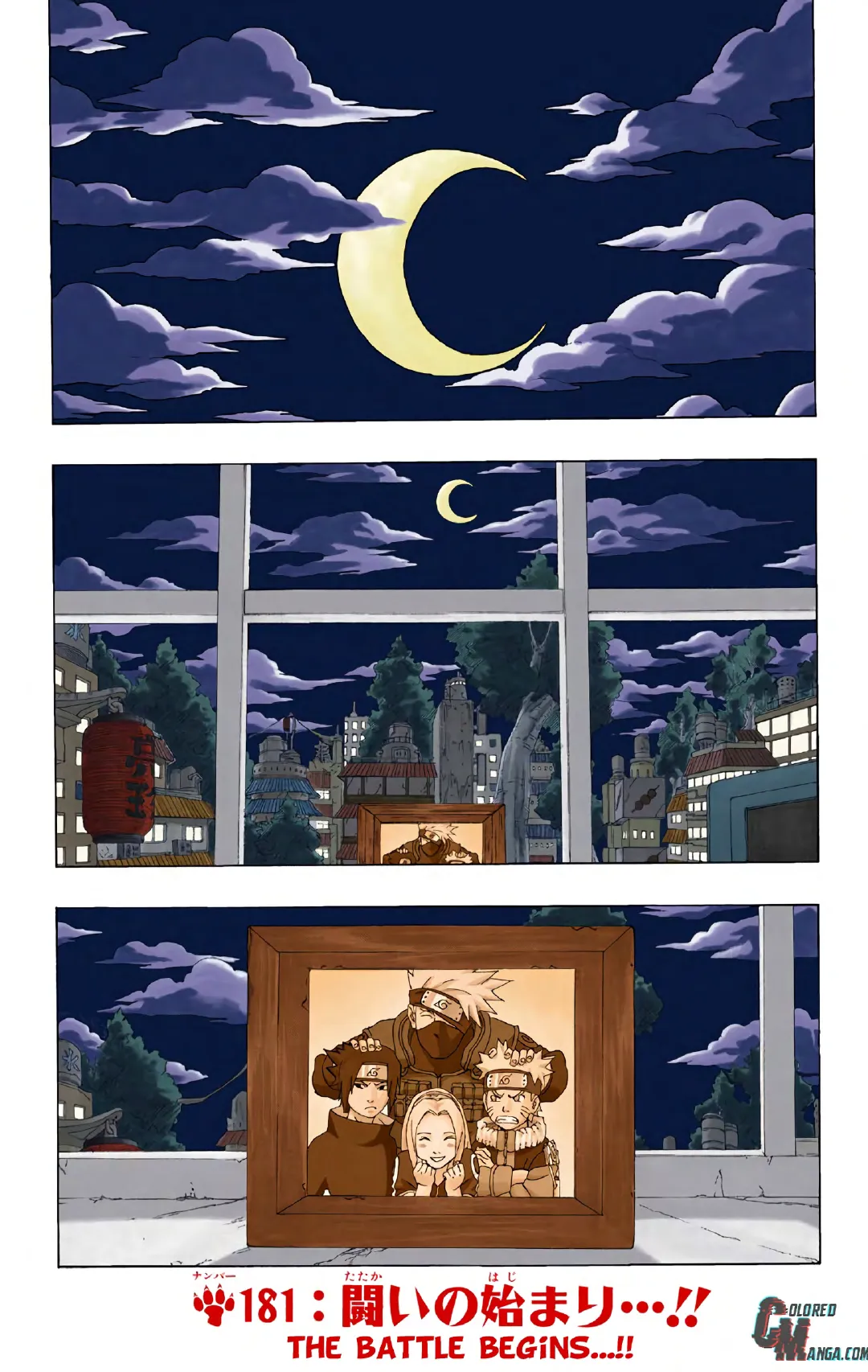 Naruto color volume 21 page 6