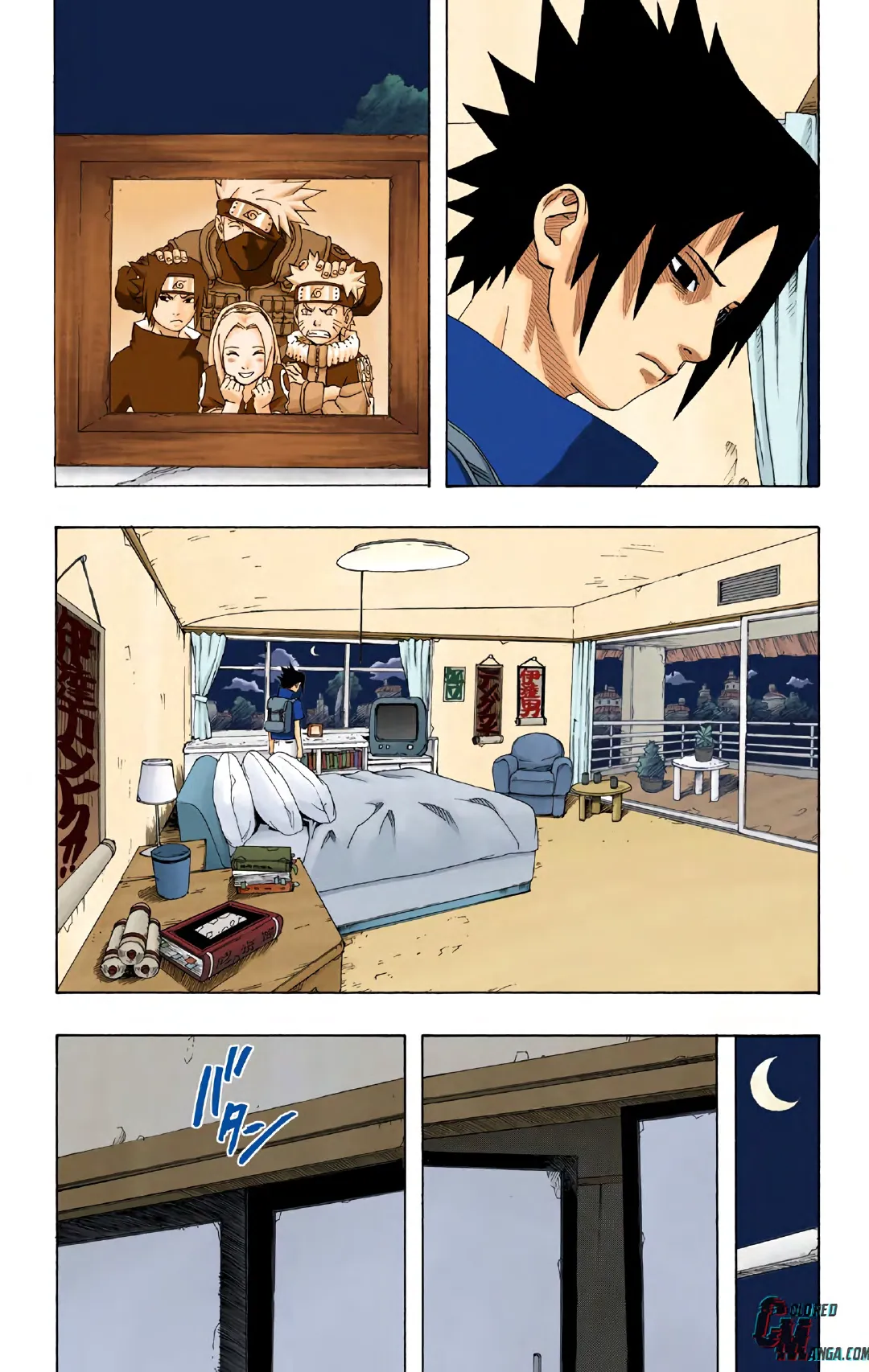 Naruto color volume 21 page 9