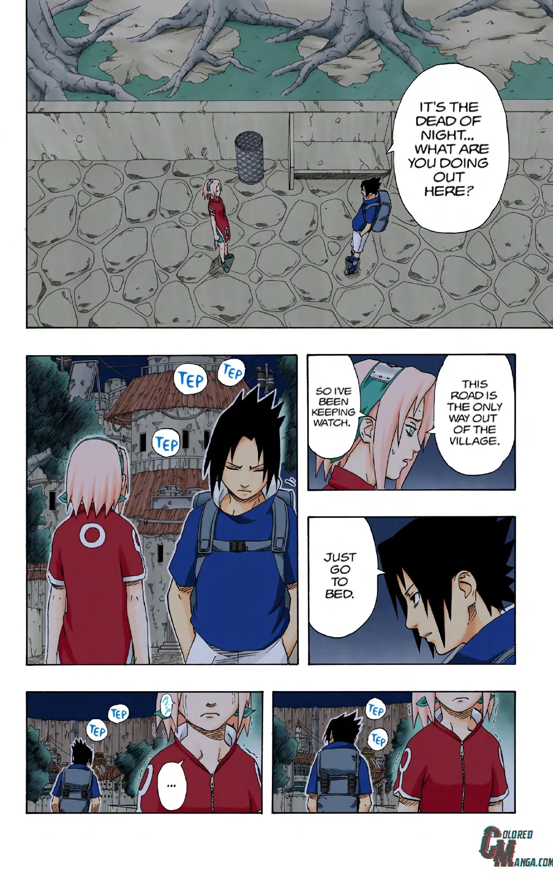 Naruto color volume 21 page 11