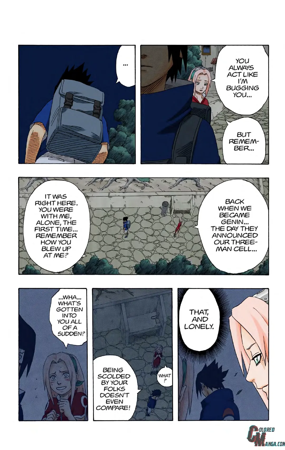 Naruto color volume 21 page 13