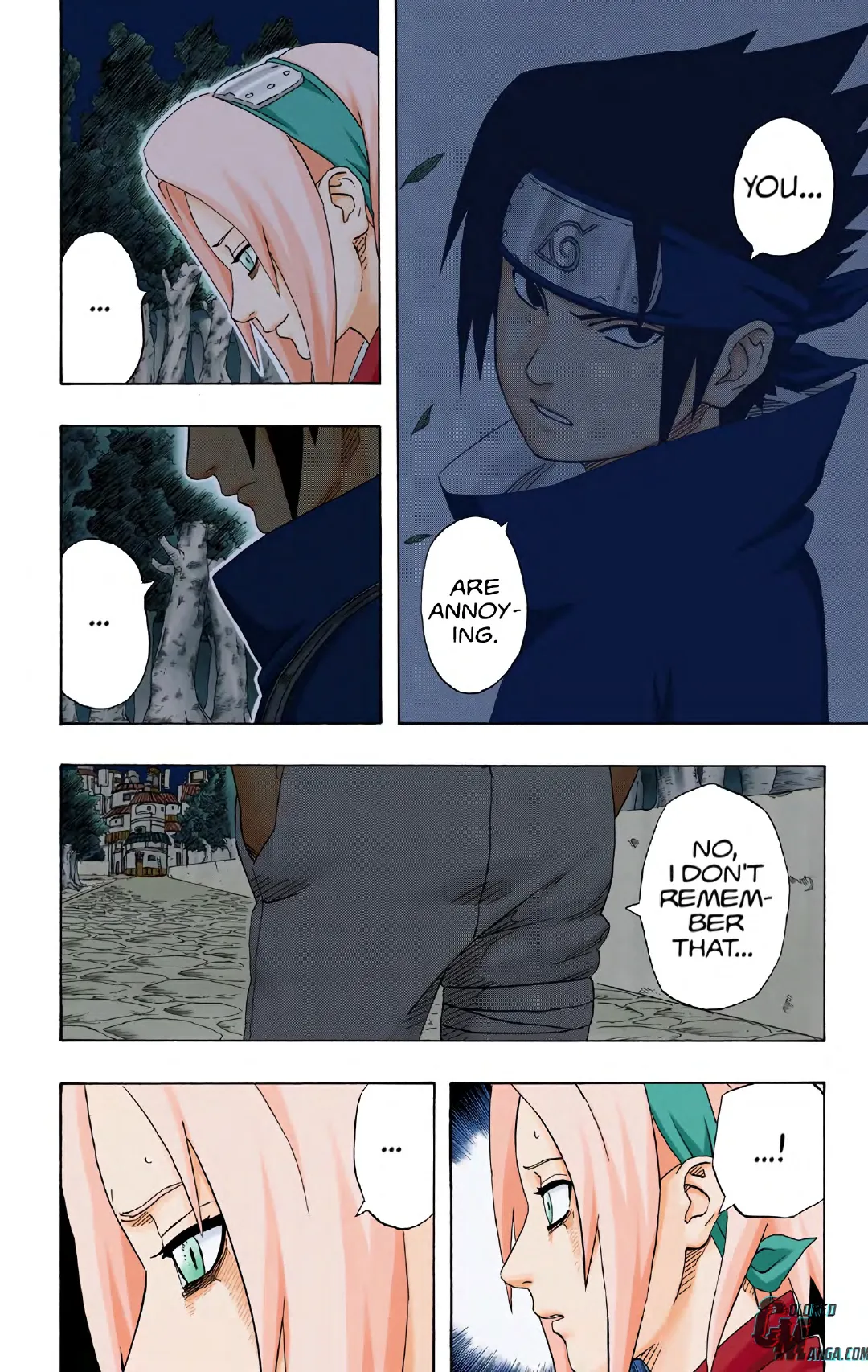 Naruto color volume 21 page 14
