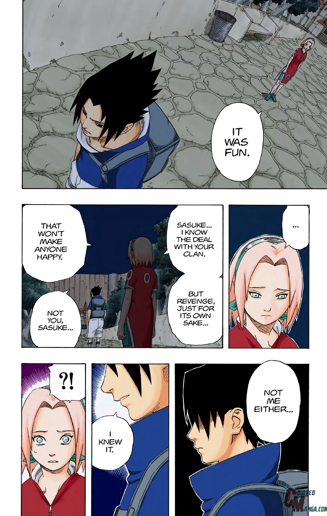 Naruto color volume 21 page 16