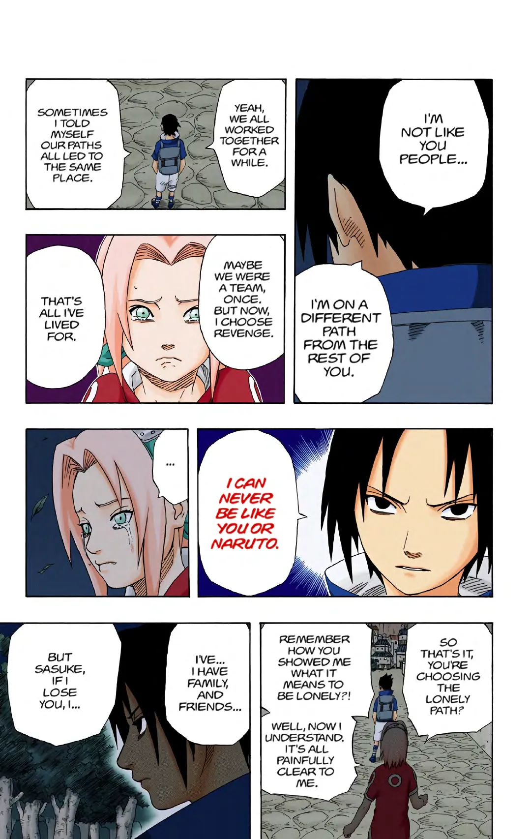 Naruto color volume 21 page 17