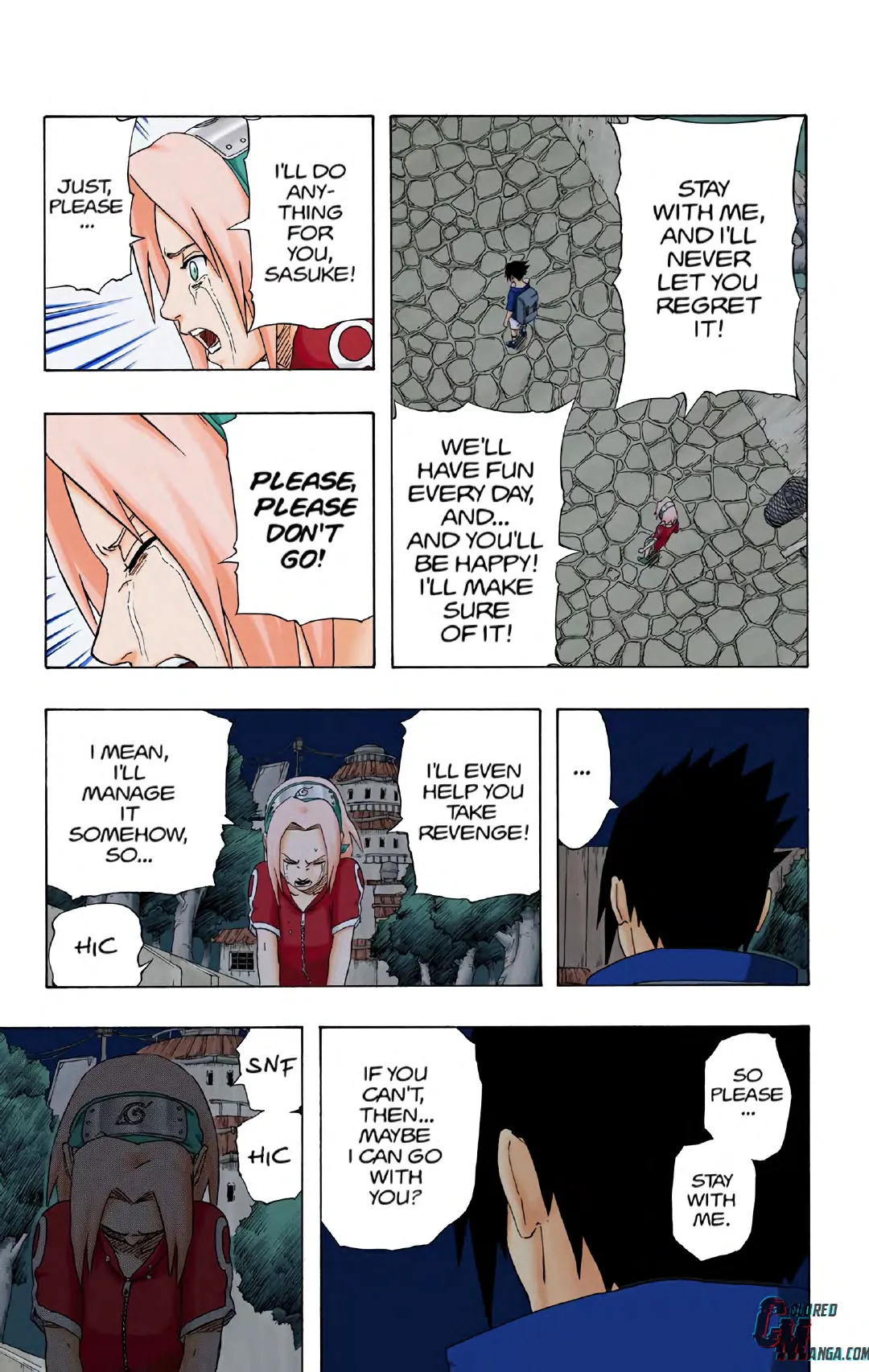 Naruto color volume 21 page 19