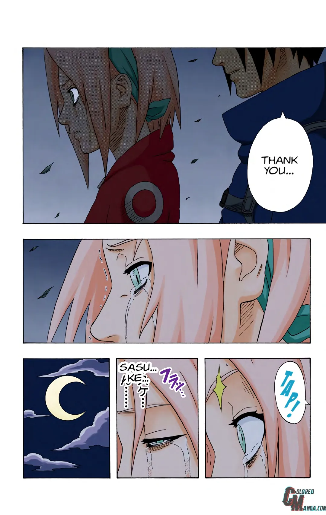 Naruto color volume 21 page 22
