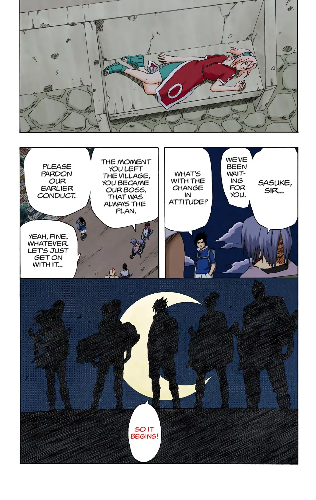 Naruto color volume 21 page 23