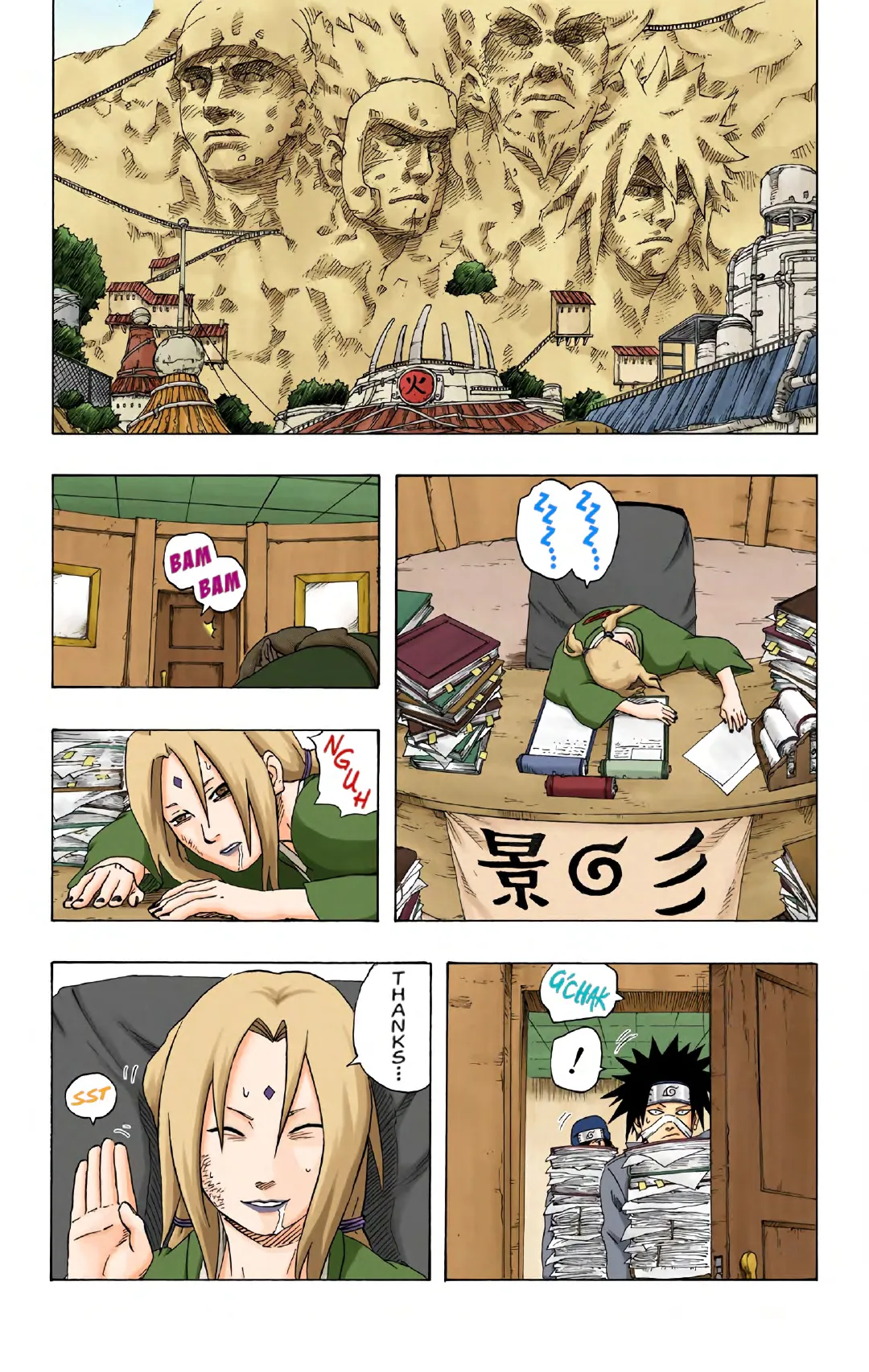 Naruto color volume 21 page 28