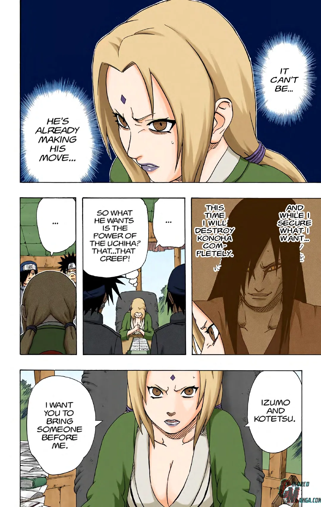 Naruto color volume 21 page 30