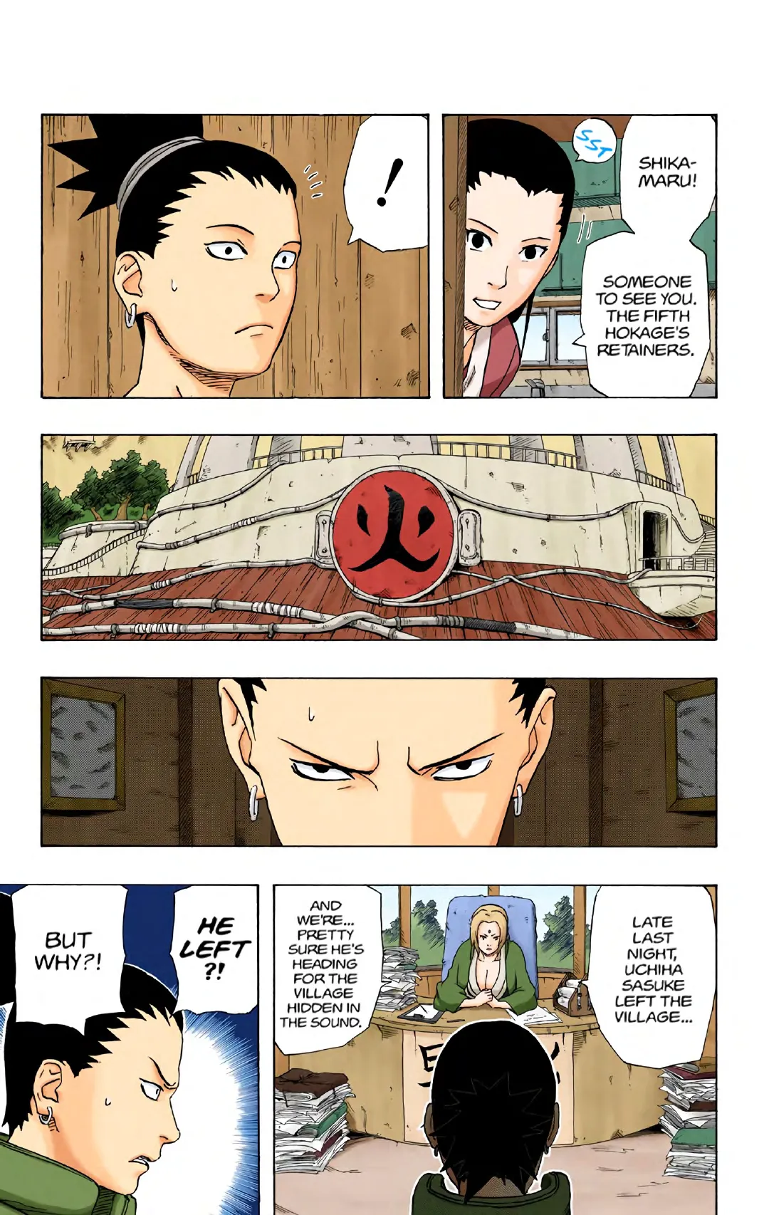 Naruto color volume 21 page 33