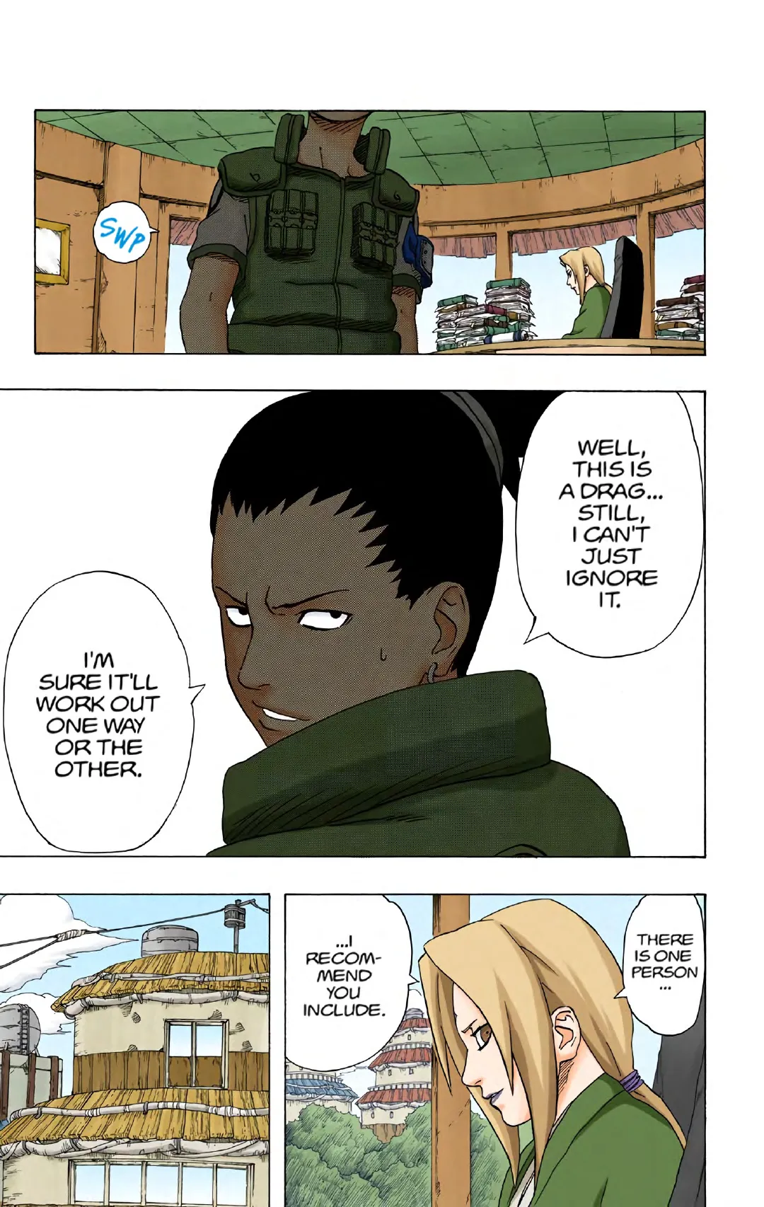 Naruto color volume 21 page 37