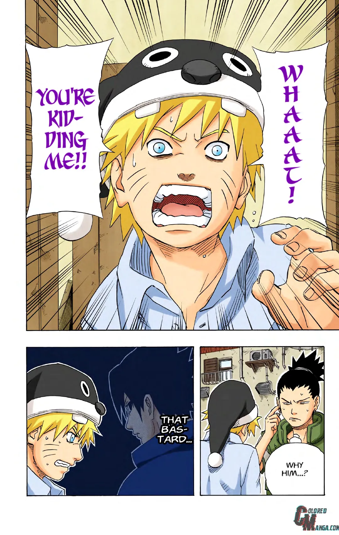 Naruto color volume 21 page 38