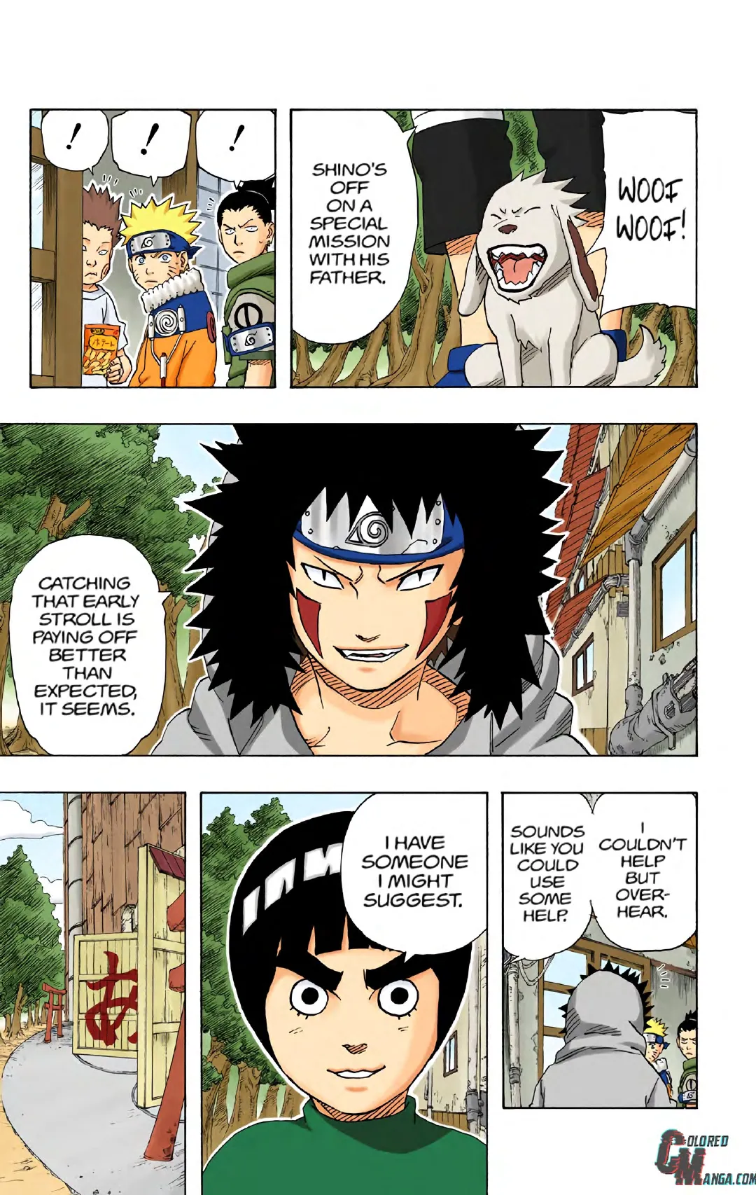 Naruto color volume 21 page 41