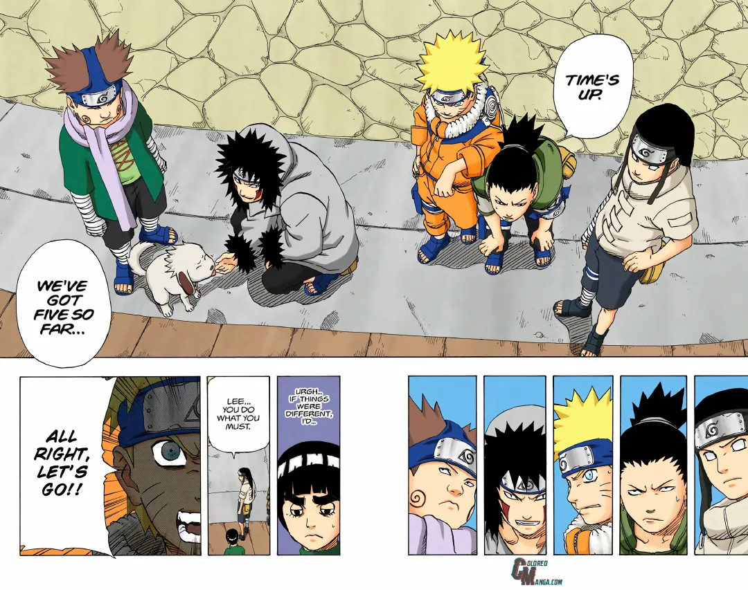 Naruto color volume 21 page 42