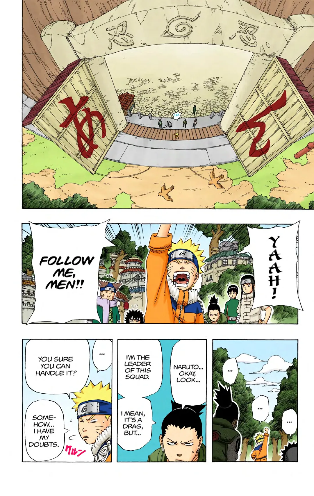 Naruto color volume 21 page 45