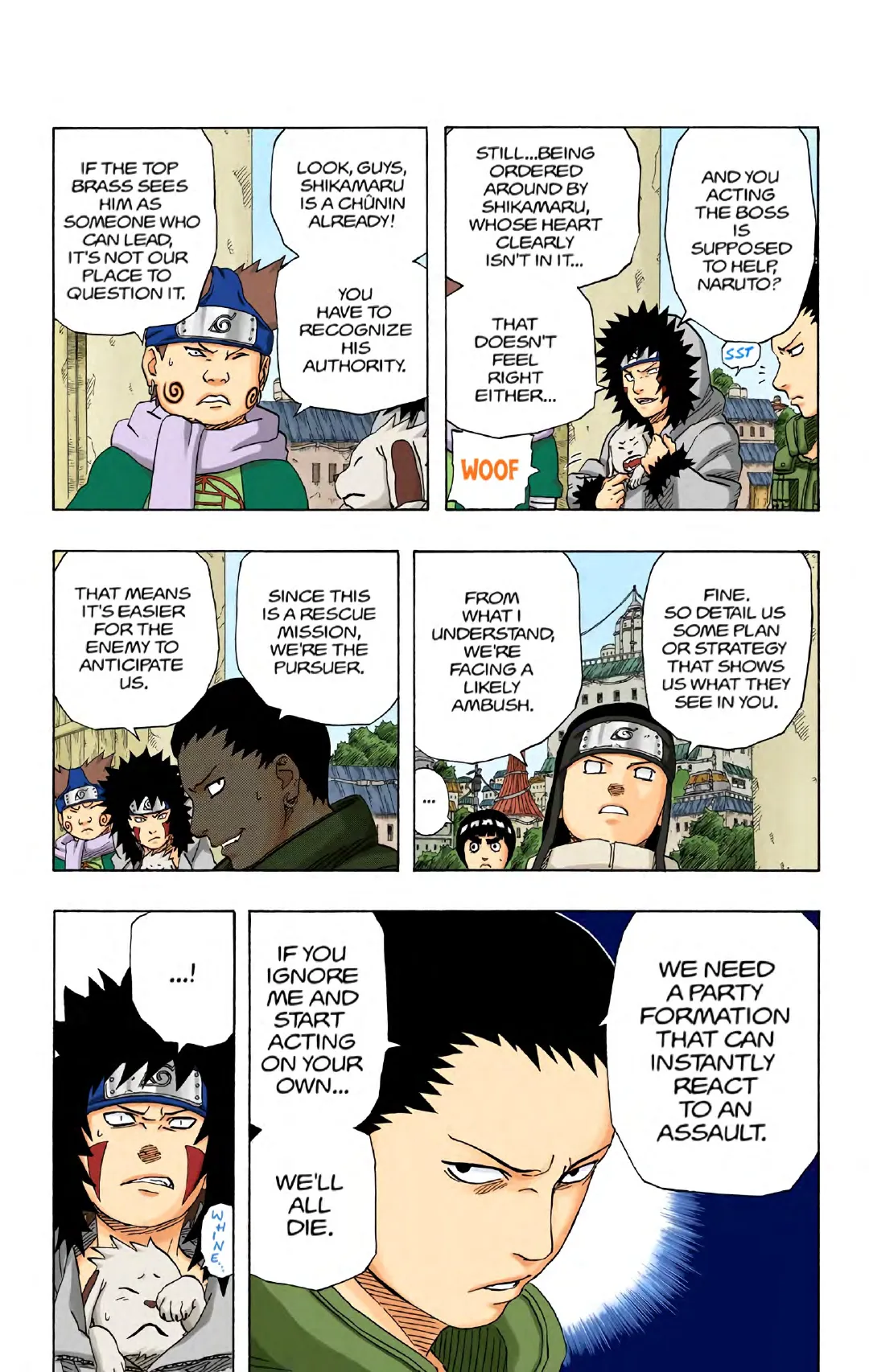 Naruto color volume 21 page 46