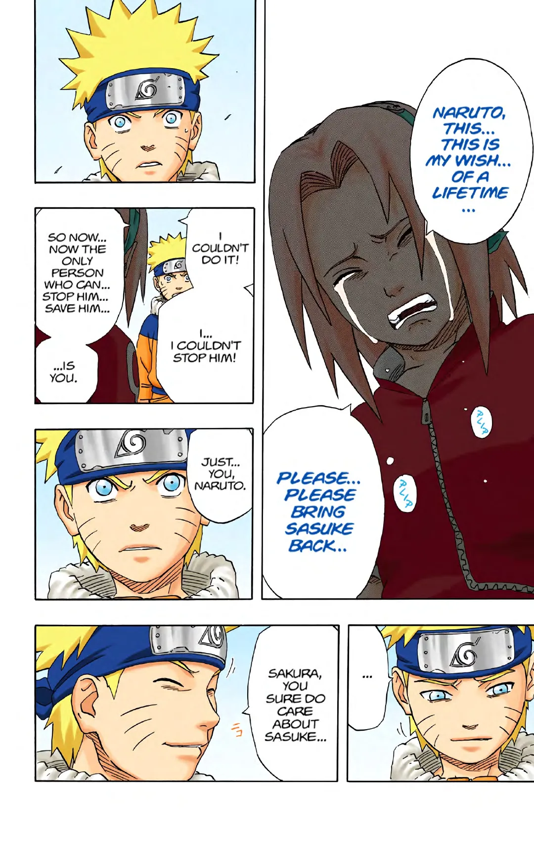 Naruto color volume 21 page 55
