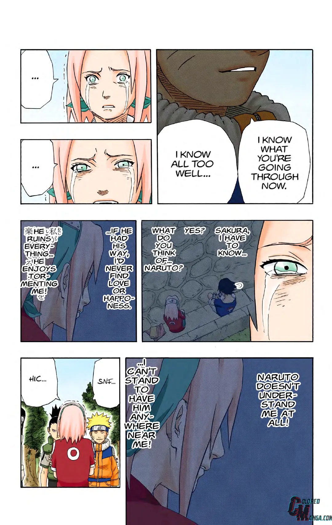 Naruto color volume 21 page 56