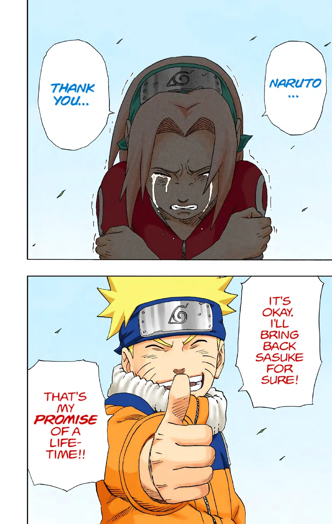 Naruto color volume 21 page 57