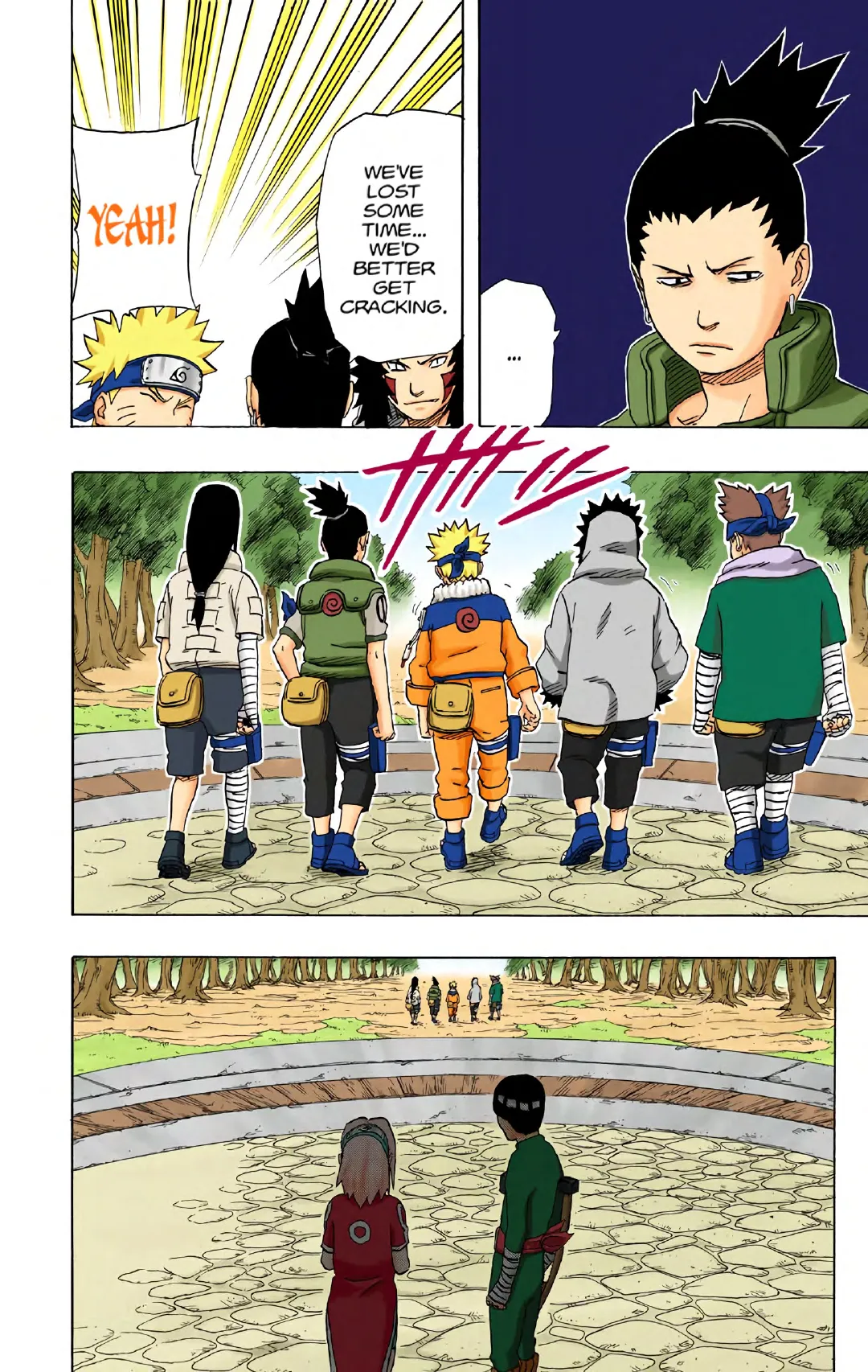 Naruto color volume 21 page 59