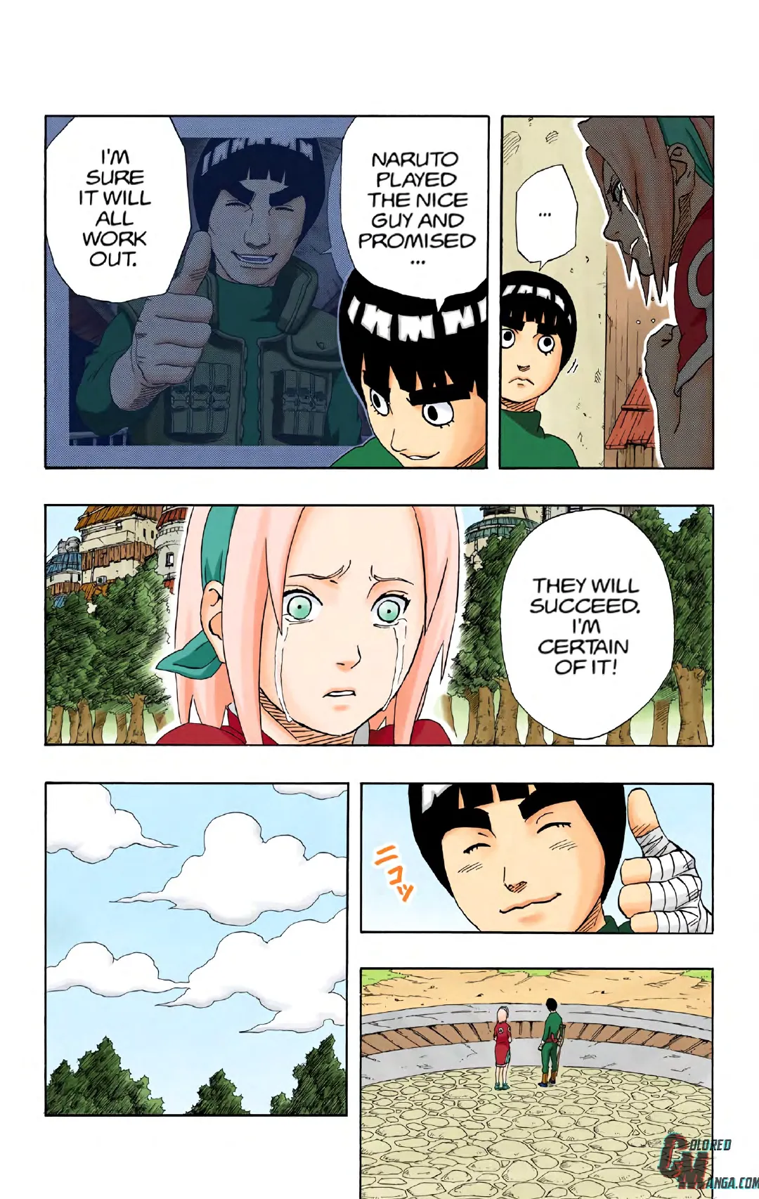 Naruto color volume 21 page 60