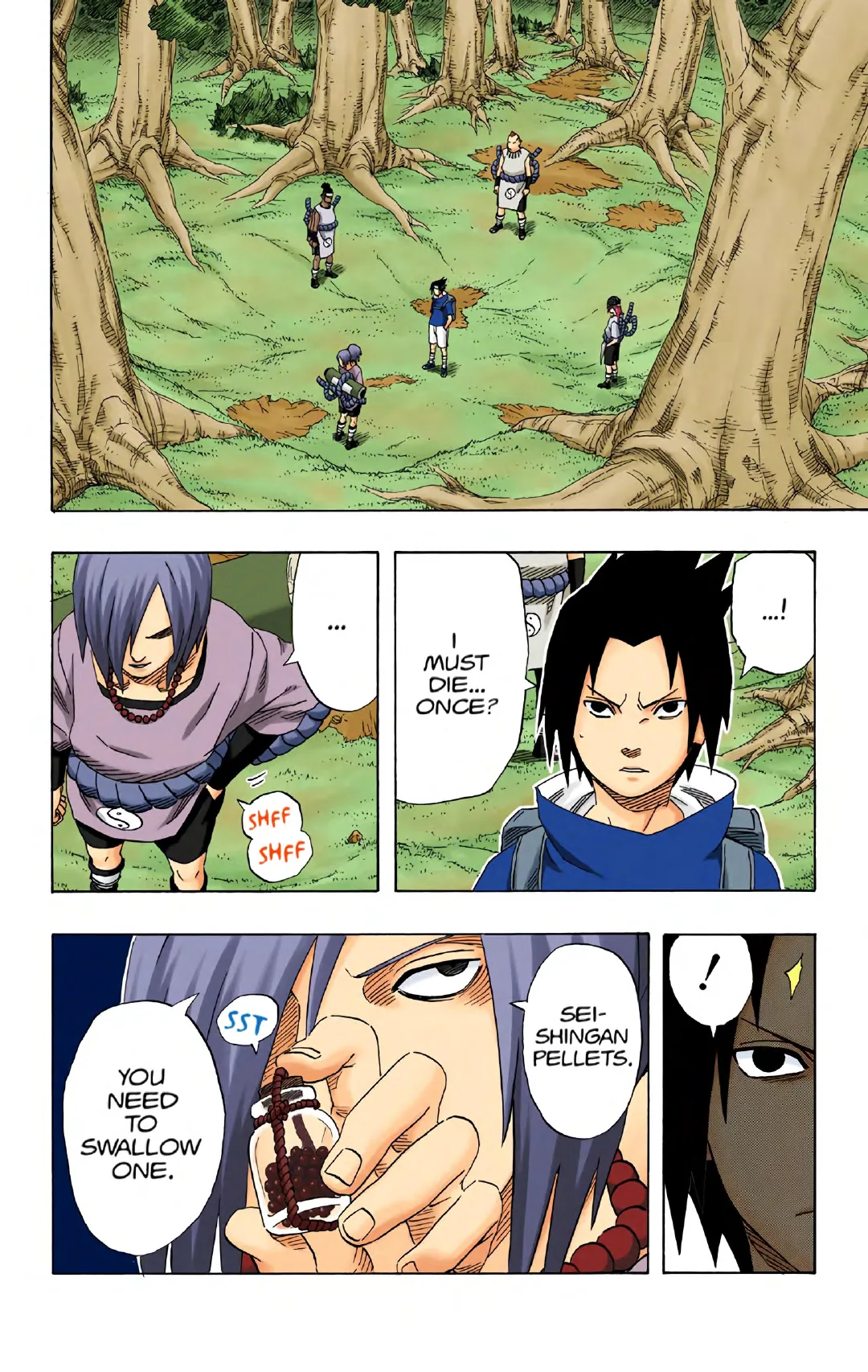 Naruto color volume 21 page 65