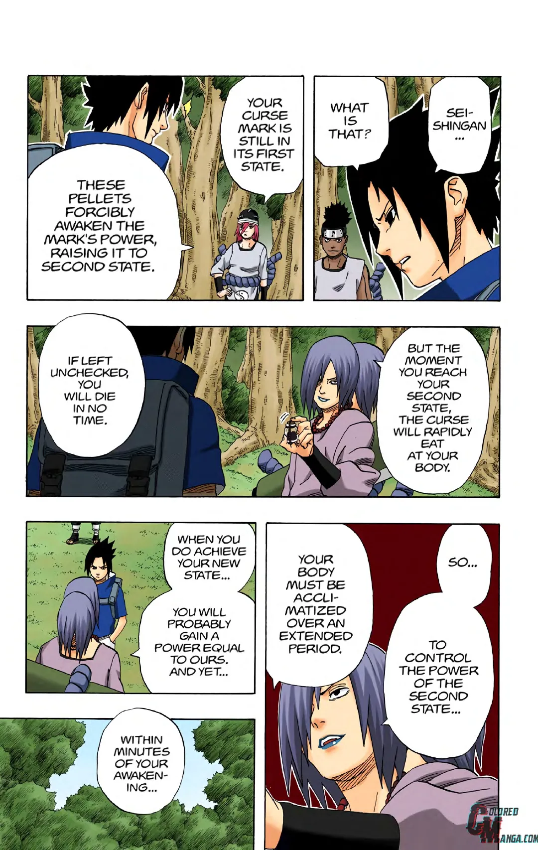 Naruto color volume 21 page 66