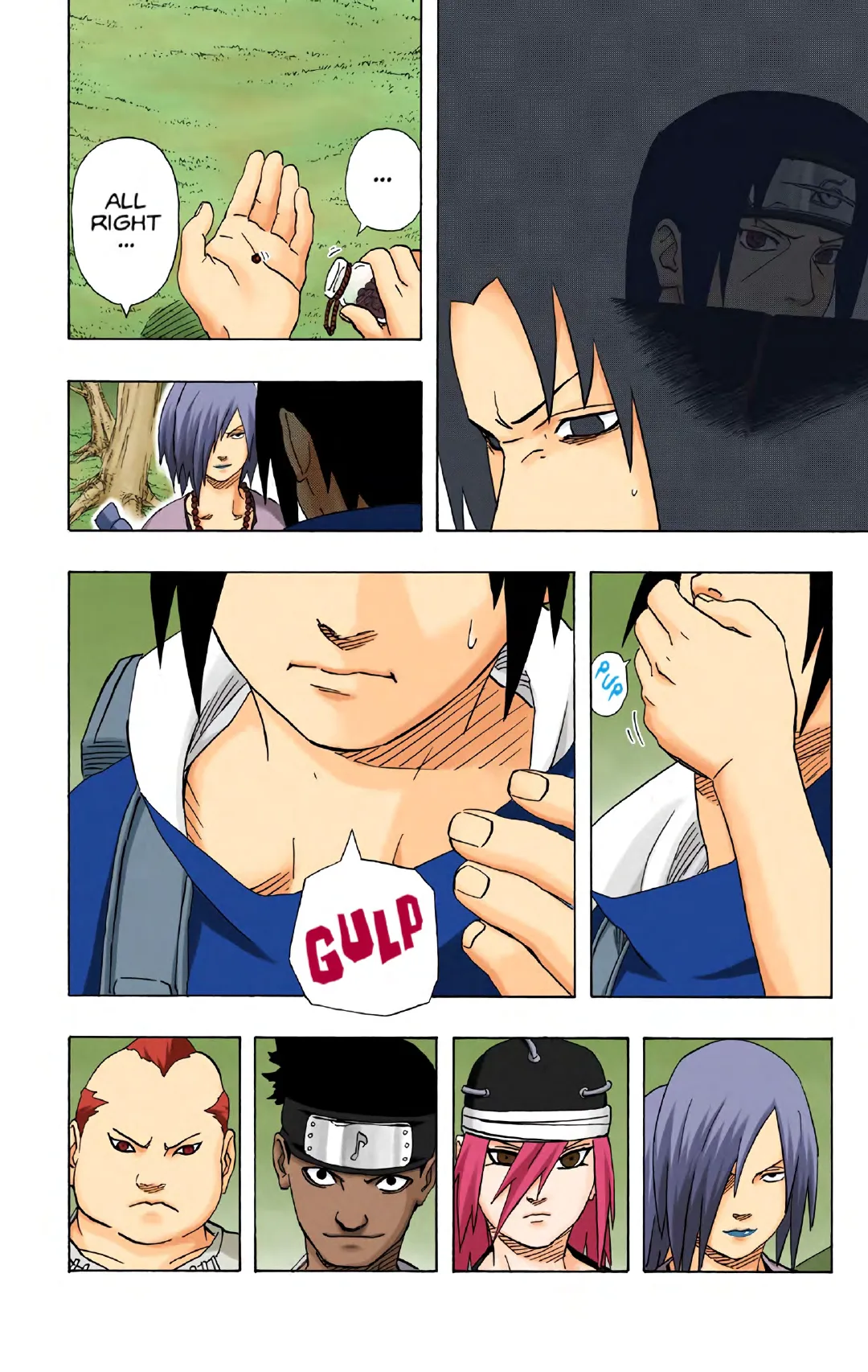 Naruto color volume 21 page 69