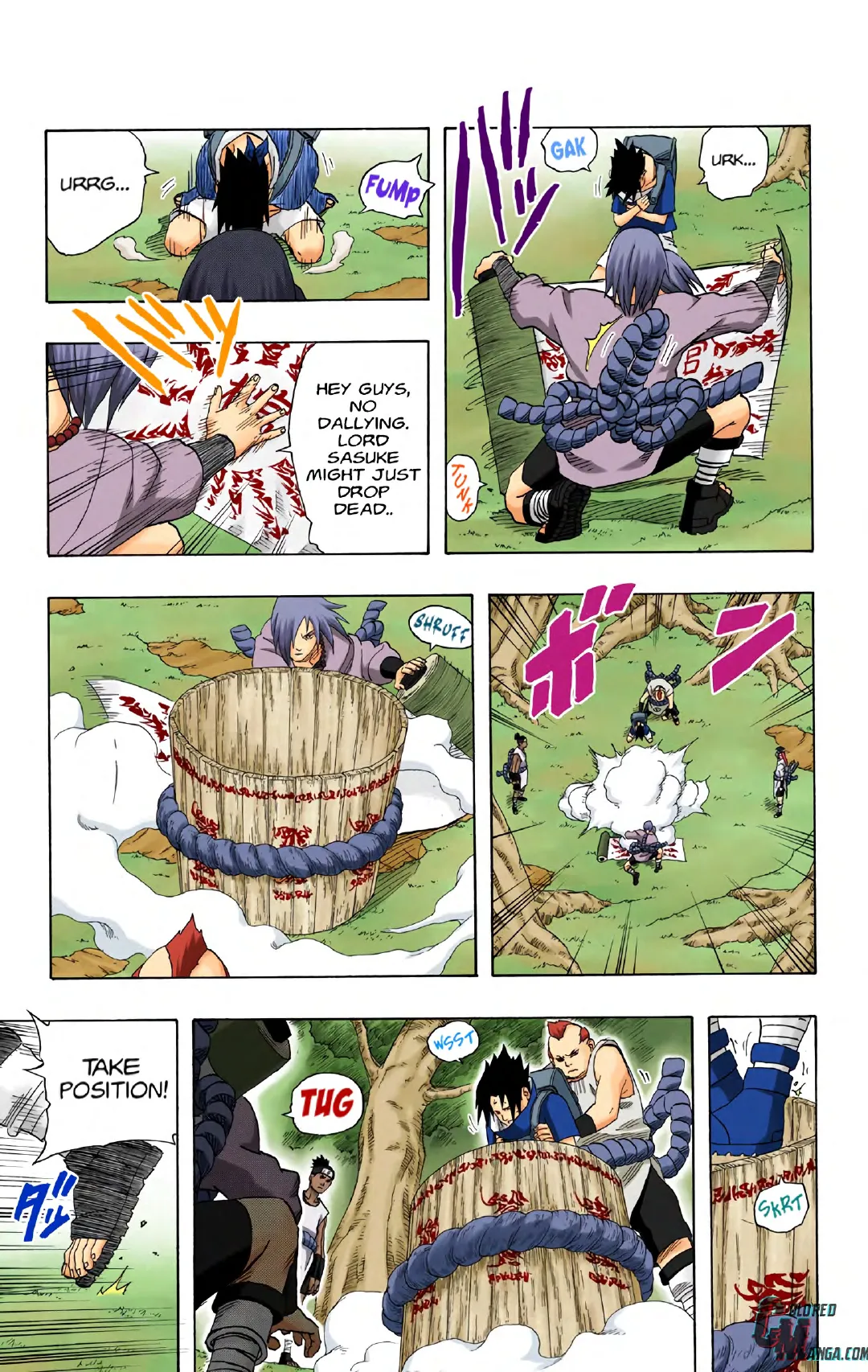 Naruto color volume 21 page 70