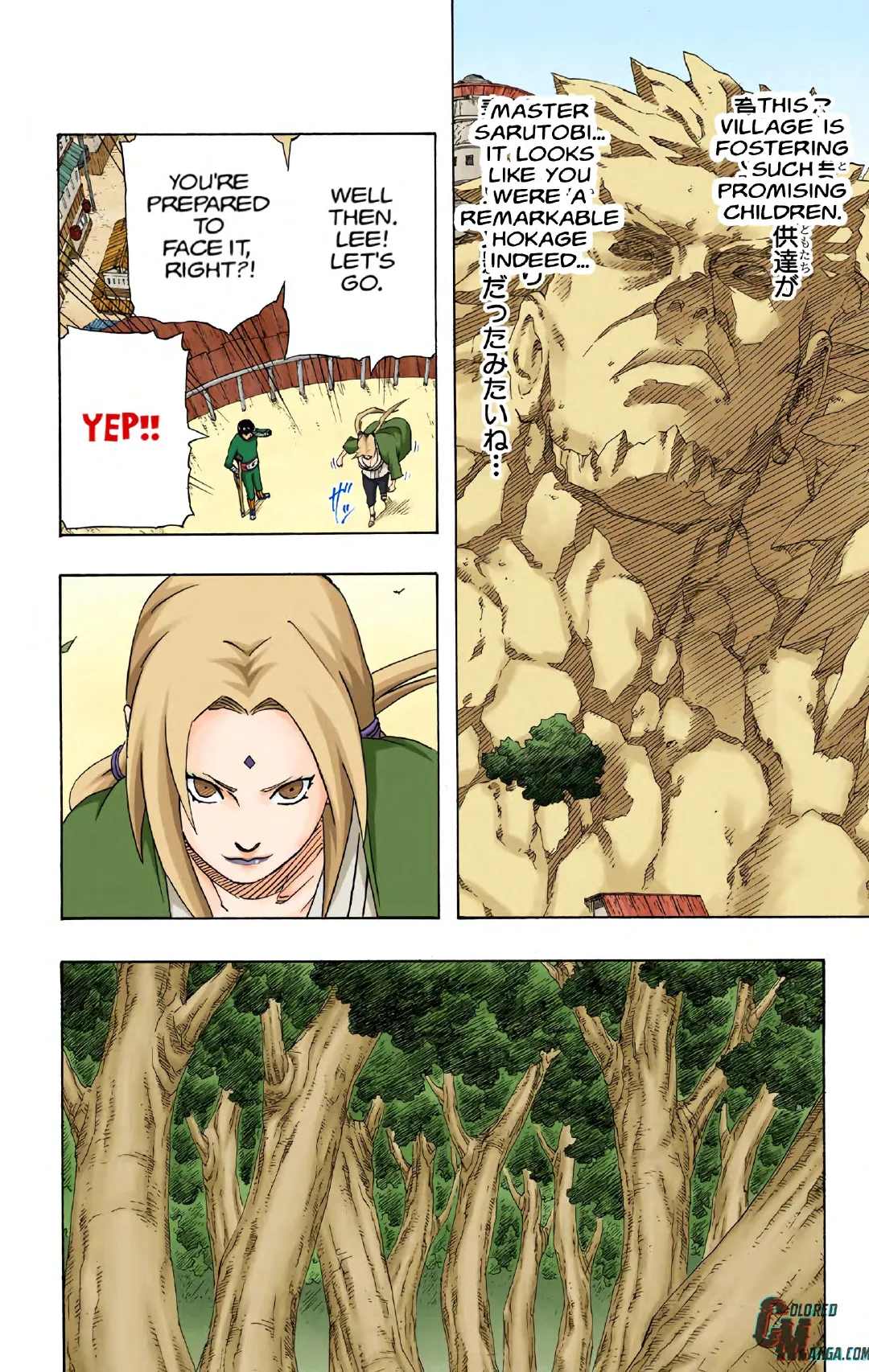 Naruto color volume 21 page 77