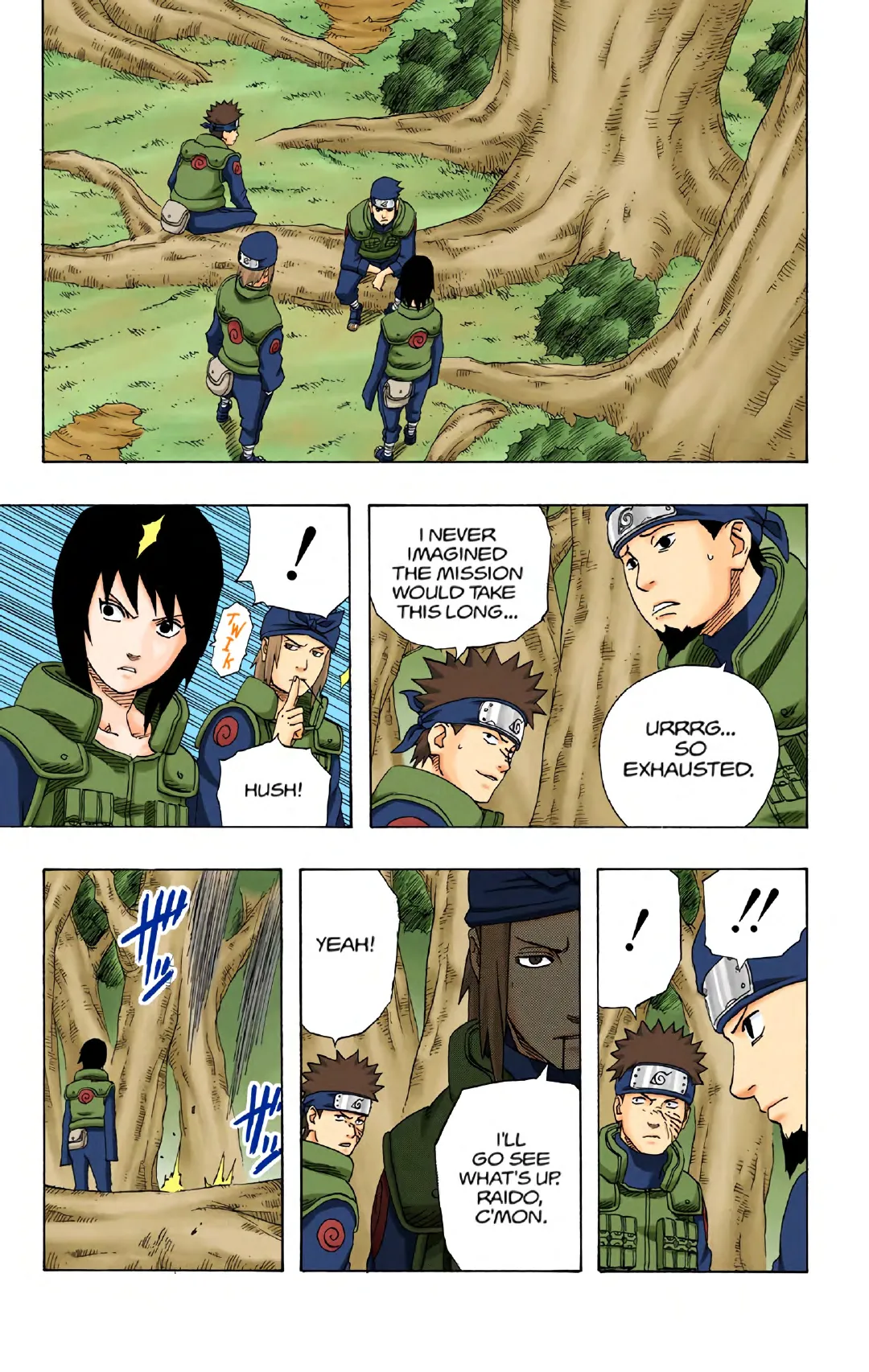 Naruto color volume 21 page 78