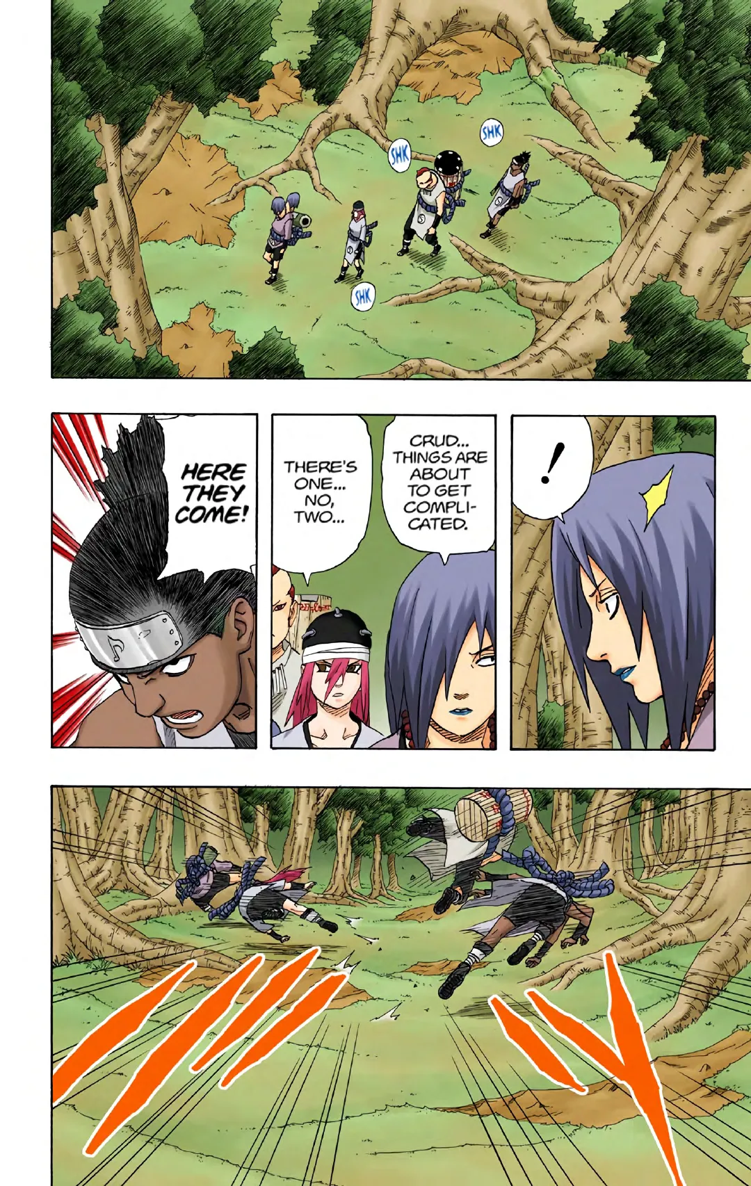 Naruto color volume 21 page 79
