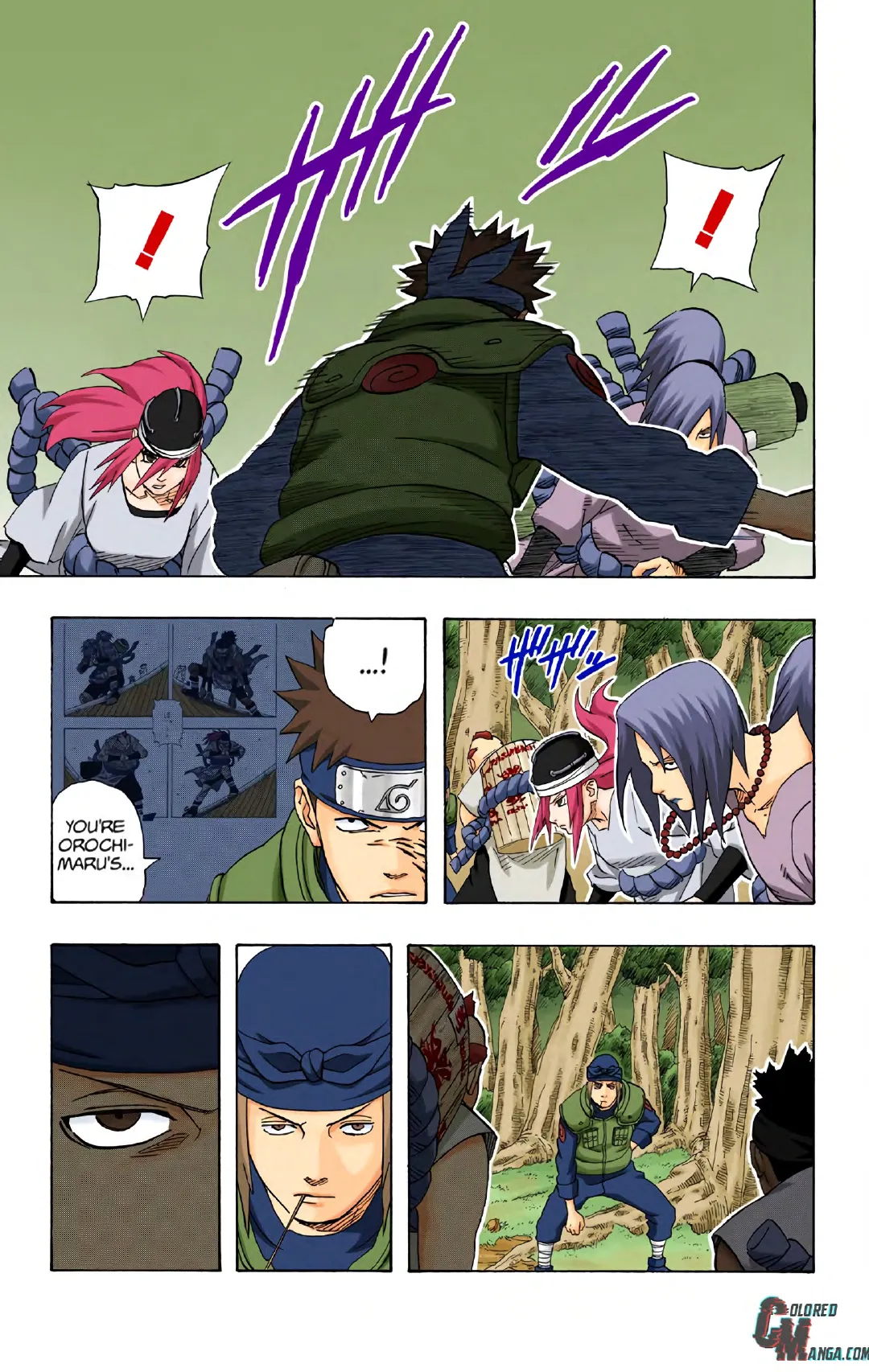 Naruto color volume 21 page 80
