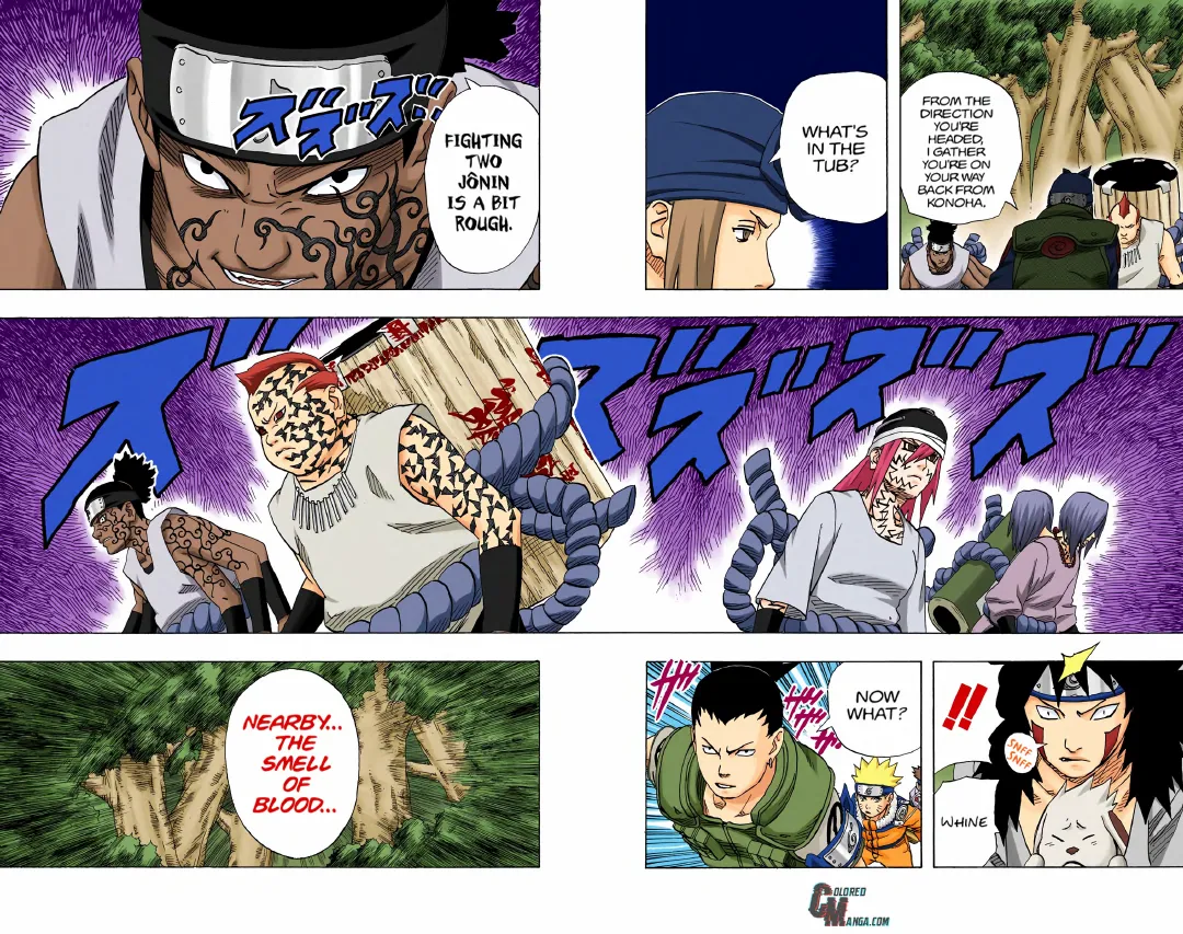 Naruto color volume 21 page 81
