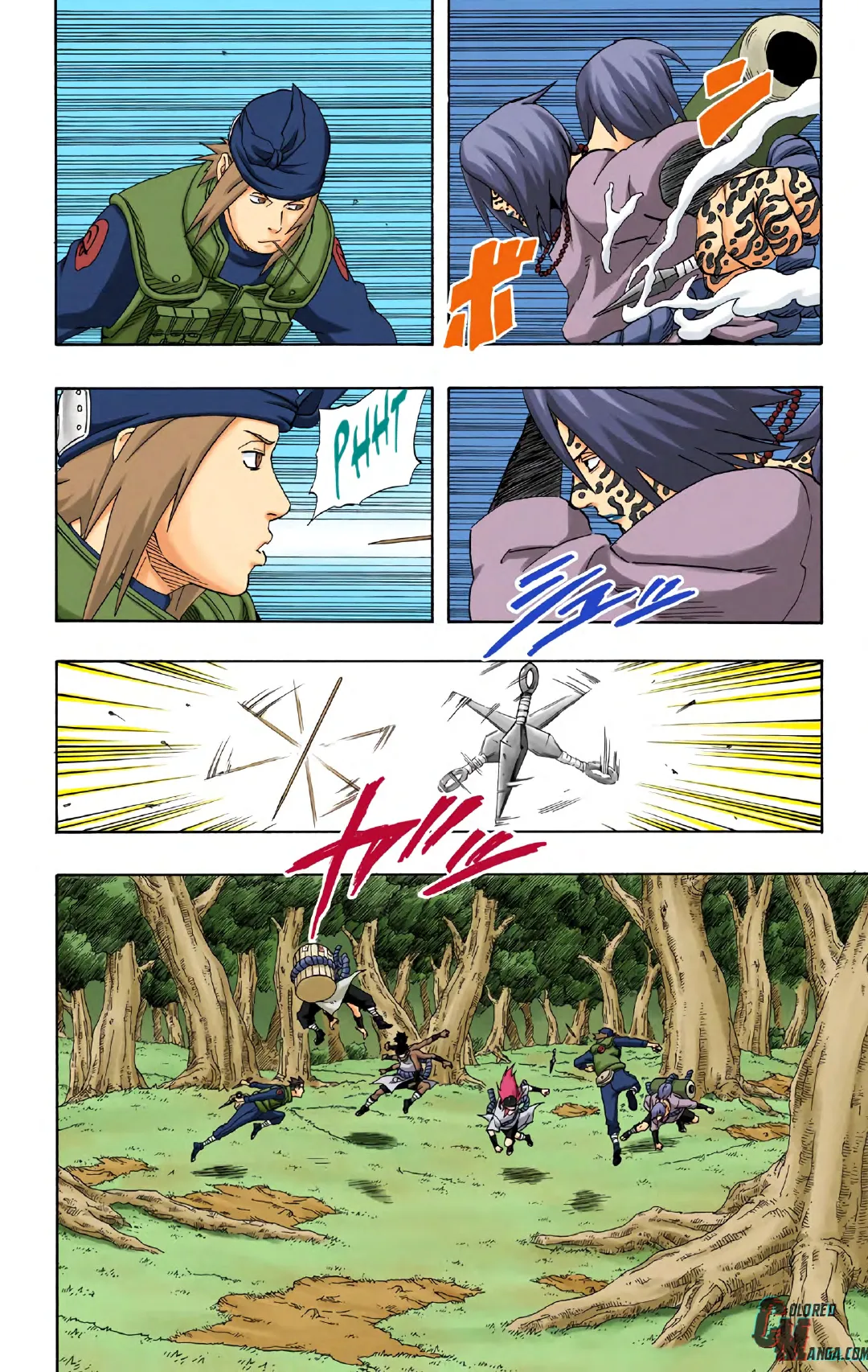 Naruto color volume 21 page 86