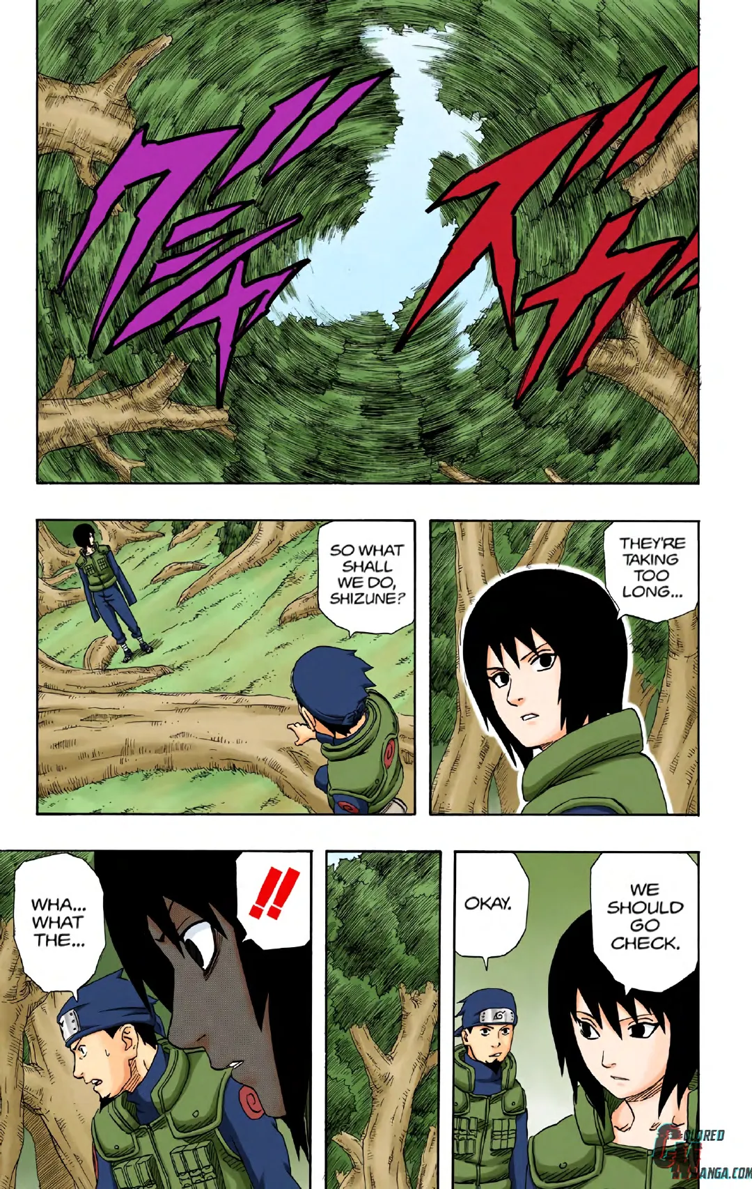 Naruto color volume 21 page 87