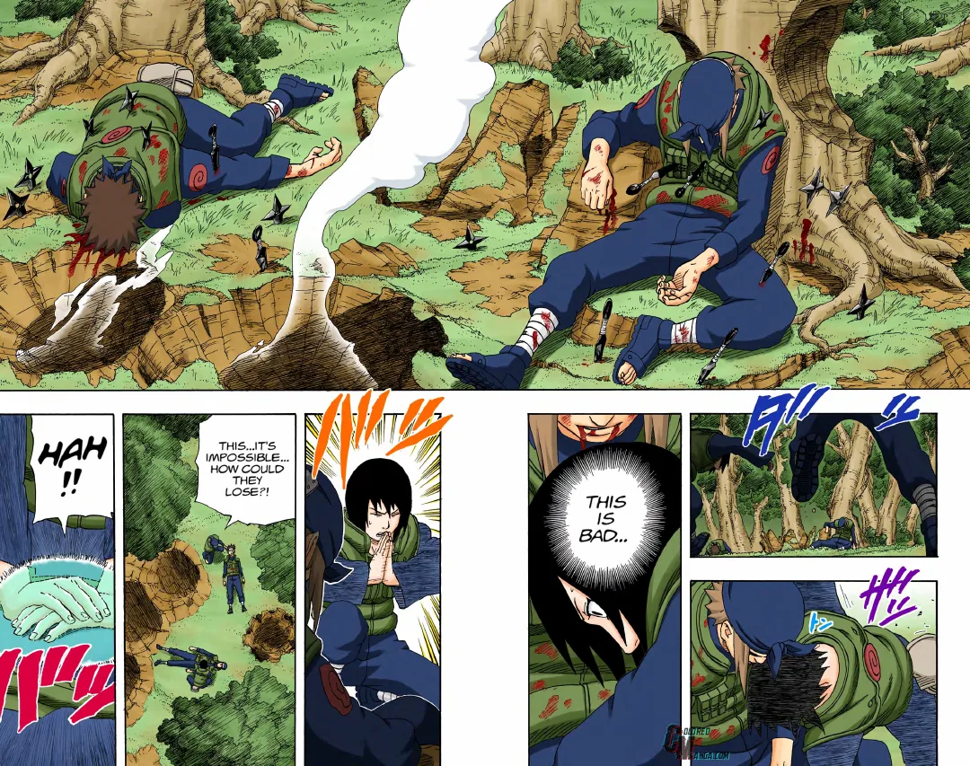 Naruto color volume 21 page 88