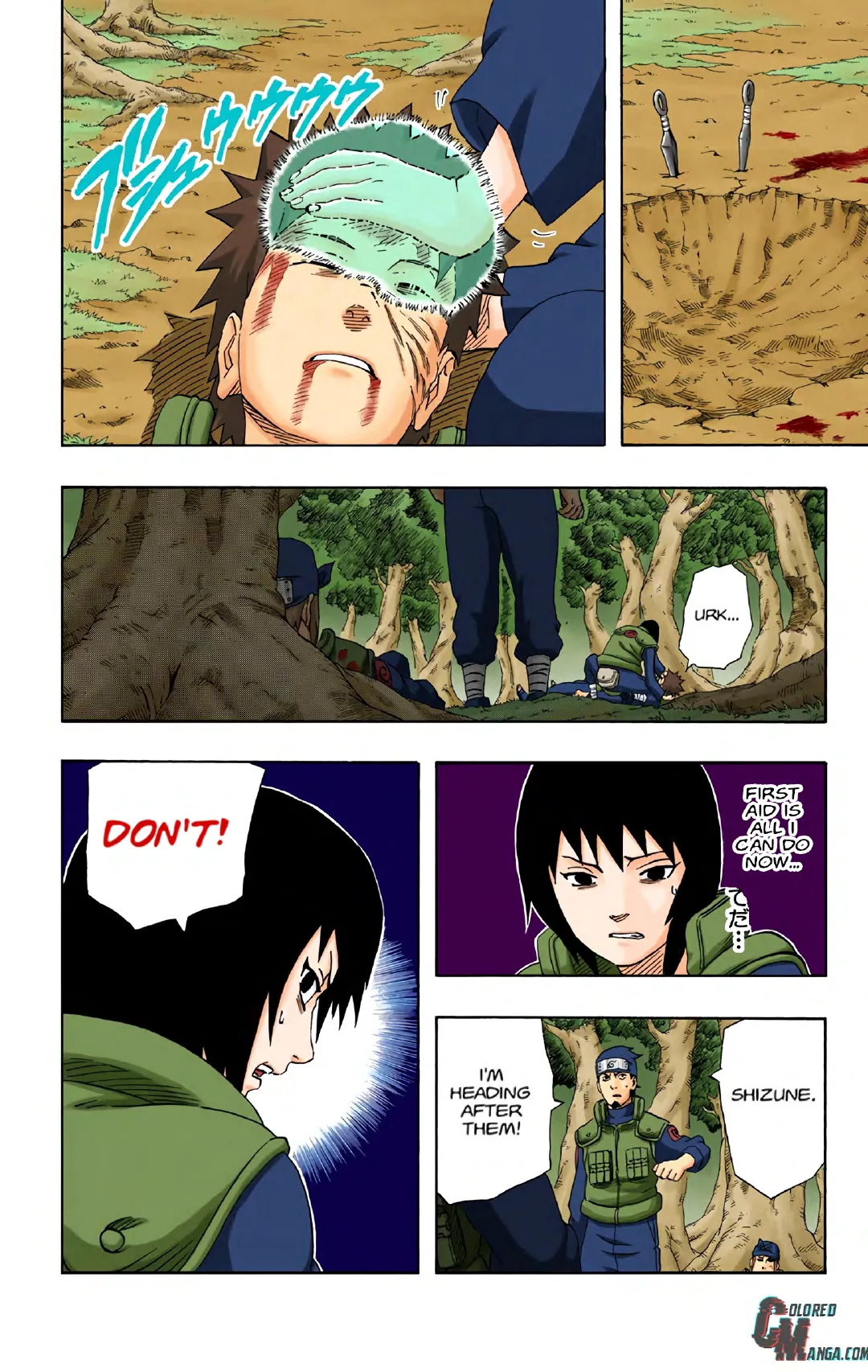 Naruto color volume 21 page 89