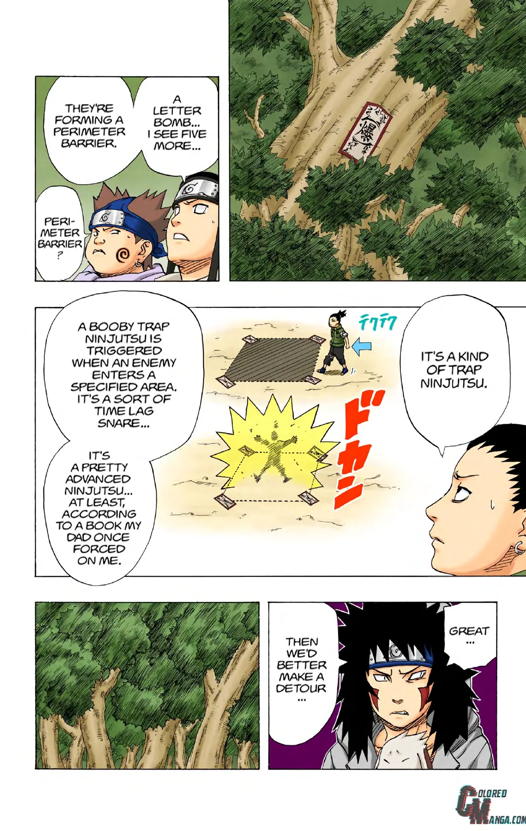 Naruto color volume 21 page 95