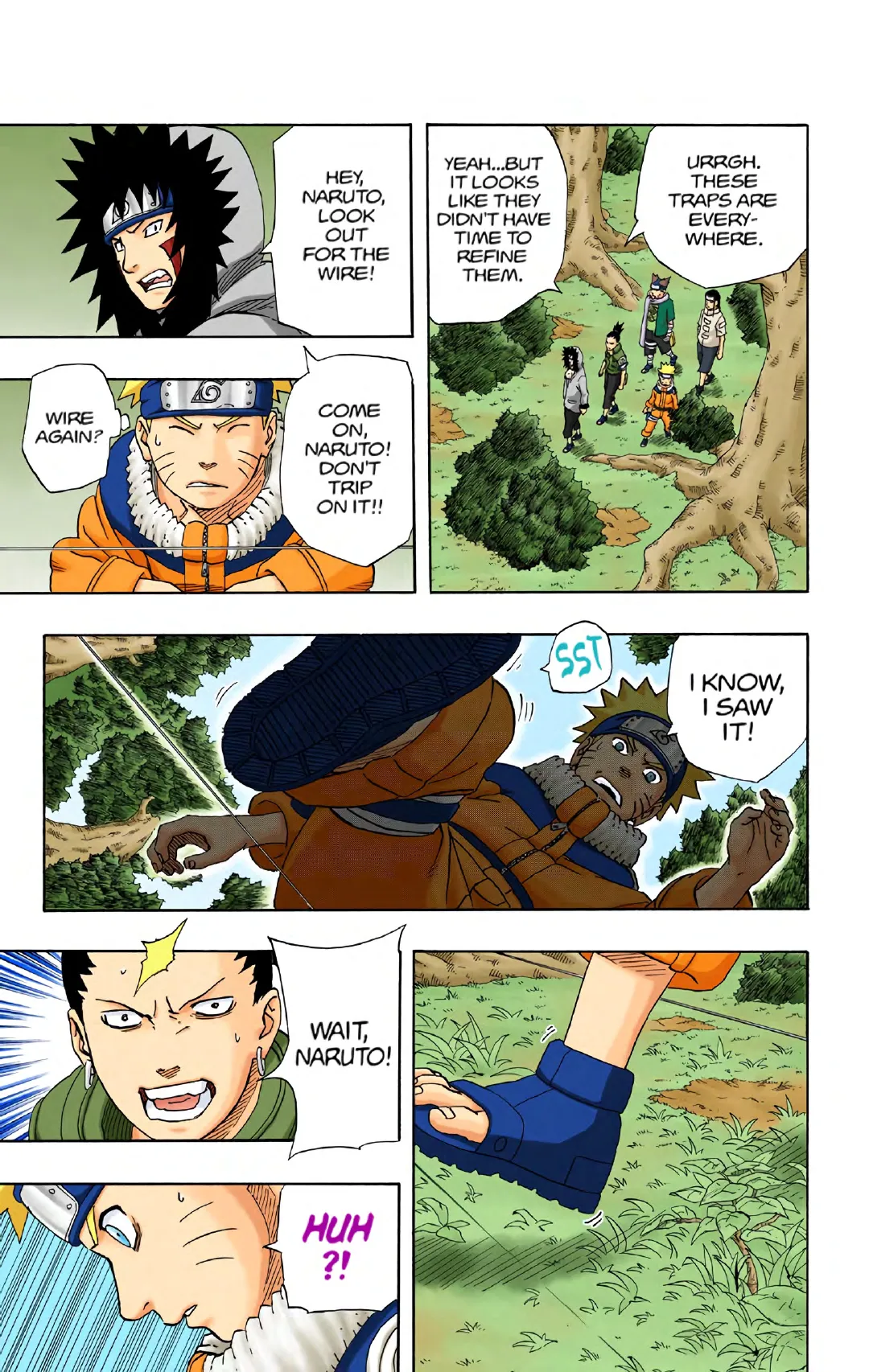 Naruto color volume 21 page 96