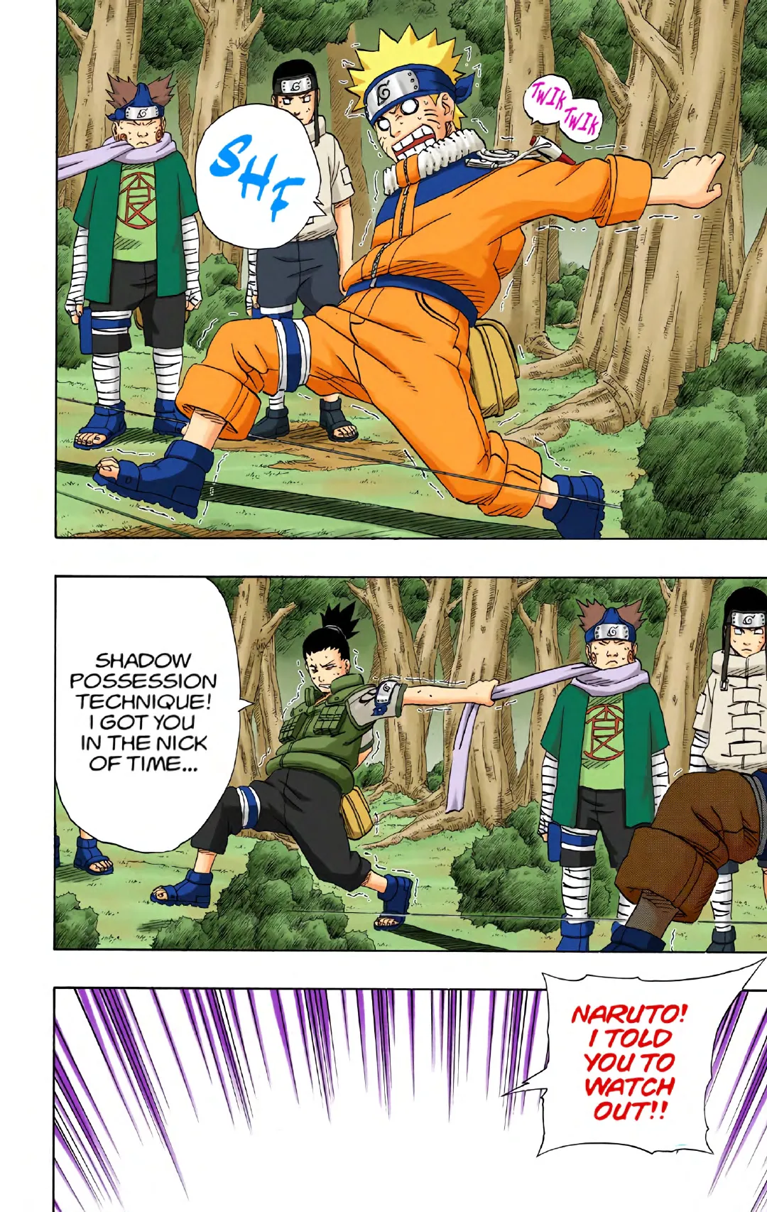 Naruto color volume 21 page 97