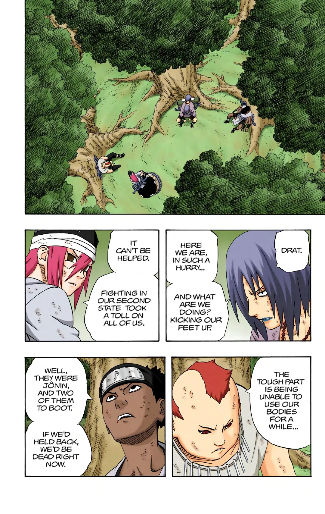 Naruto color volume 21 page 103