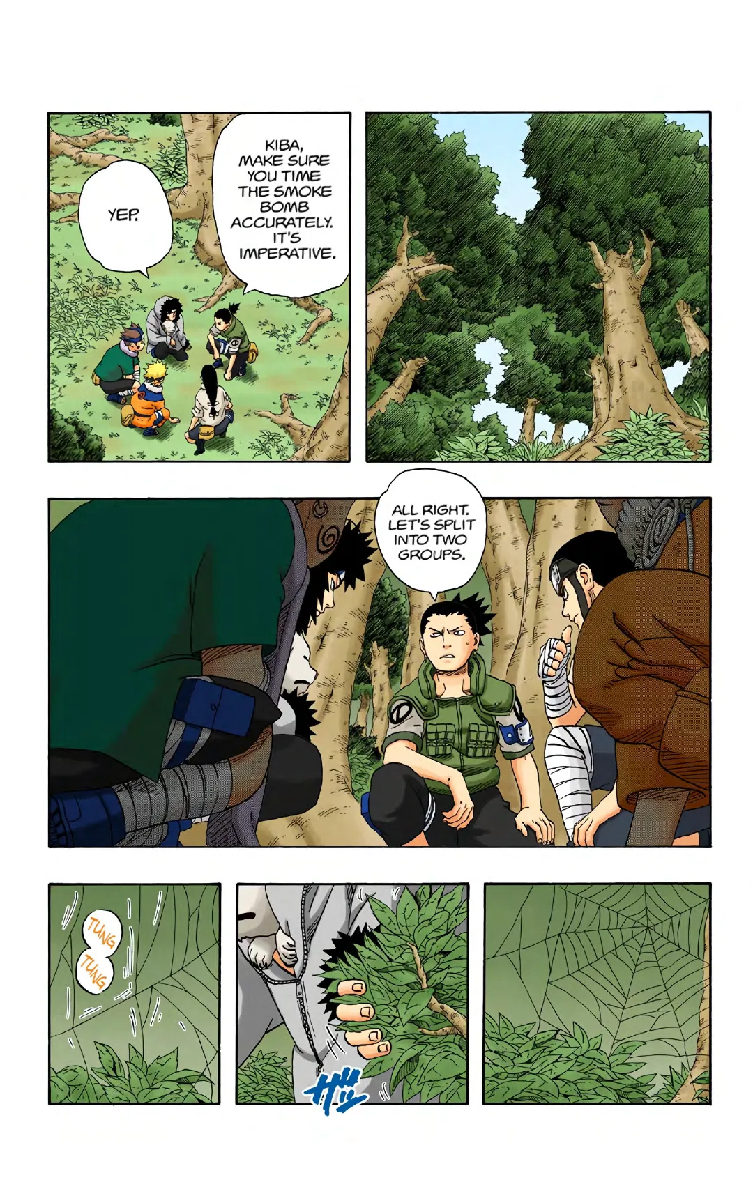 Naruto color volume 21 page 104